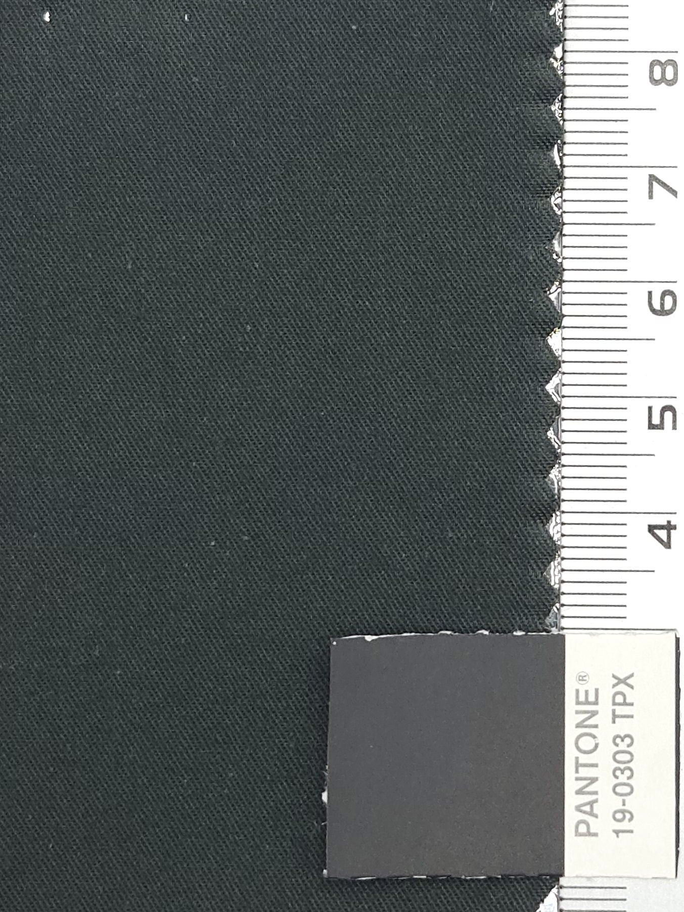 1.Faded Blue-2.Davy Grey-3.Cadet-4.Charcoal Grey-5.Crocodile - 30'S Twill Cotton Woven Fabric - FAB 1176