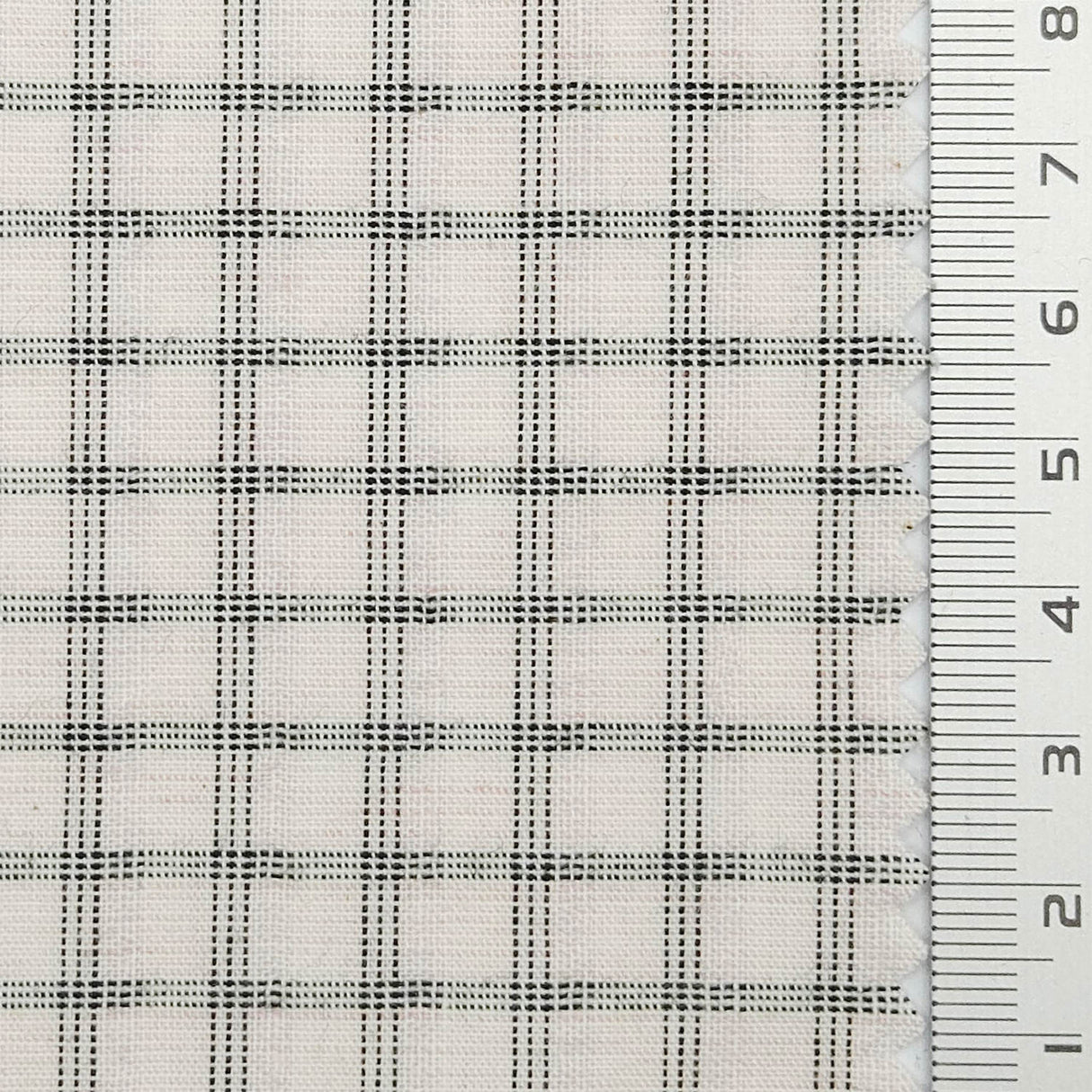 Distinct Check YarnDyed Cotton Polyester Woven Fabric - FAB1797 - 1.Black Plaid-2.Light Beige Plaid-3.Light Blue Plaid-4.Taupe Plaid-5.Medium Gray Plaid-6.Light Gray Plaid-7.Beige Plaid-8.Light Gray-Green Plaid-9.Very Light Beige-10.Light Blue Plaid