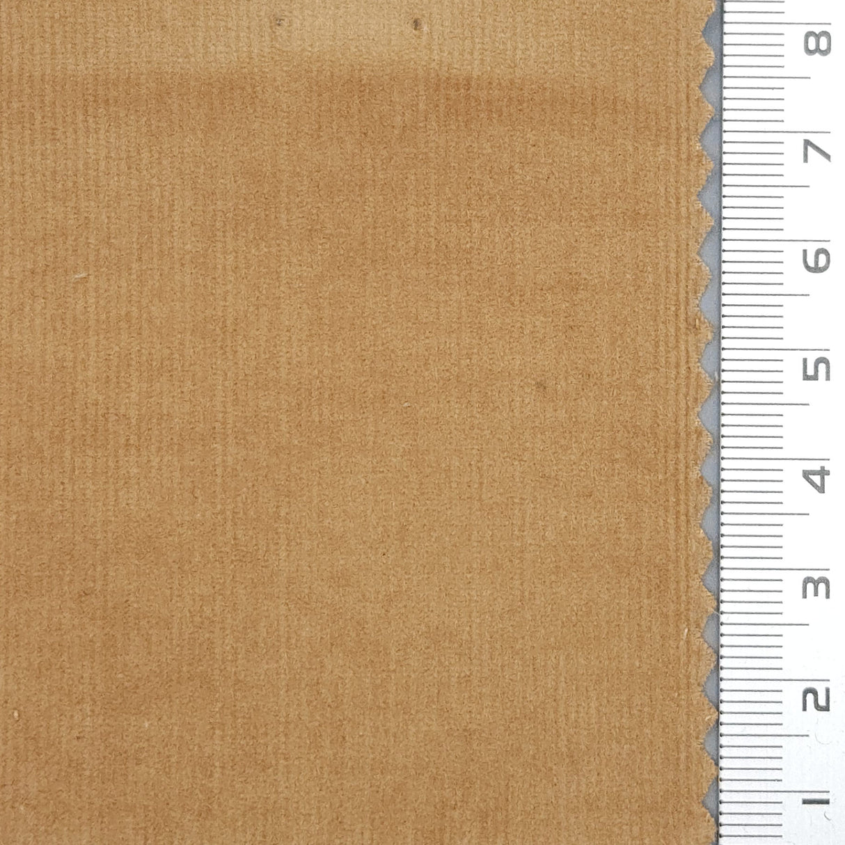 28Wale Solid Corduroy Cotton Spandex Woven Fabric - FAB1666 - 1.Soft Amber-2.Schooner-3.Sandrift-4.Barley Corn-5.Oyster Pink-6.Puce-7.Nebula-8.Lunar Green-9.Aztec-10.Apache