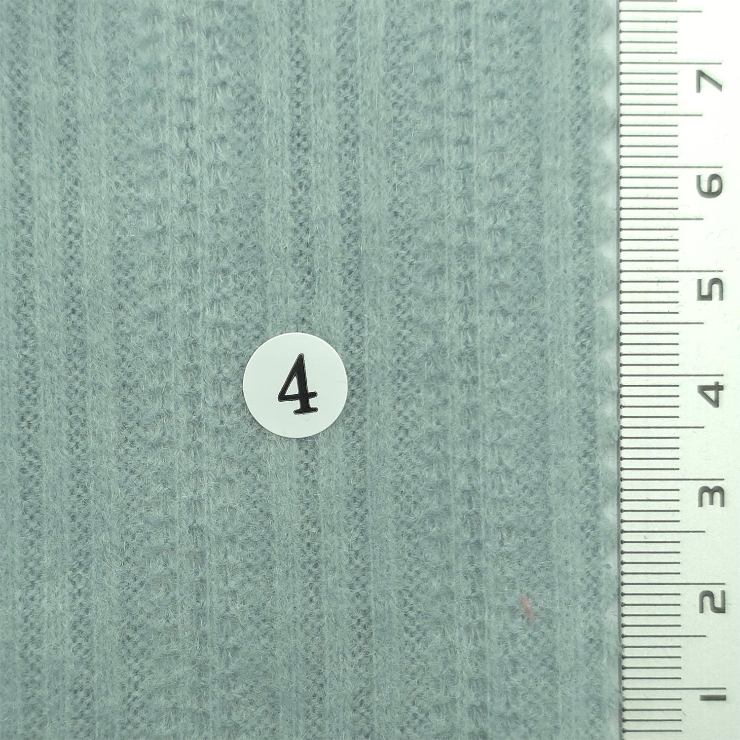 1: Warm Gray-2: Cream-3: Dusty Rose-4: Light Blue-5: Medium Brown - Brushed Rib Poly Rayon Knit Fabric - FAB 1856