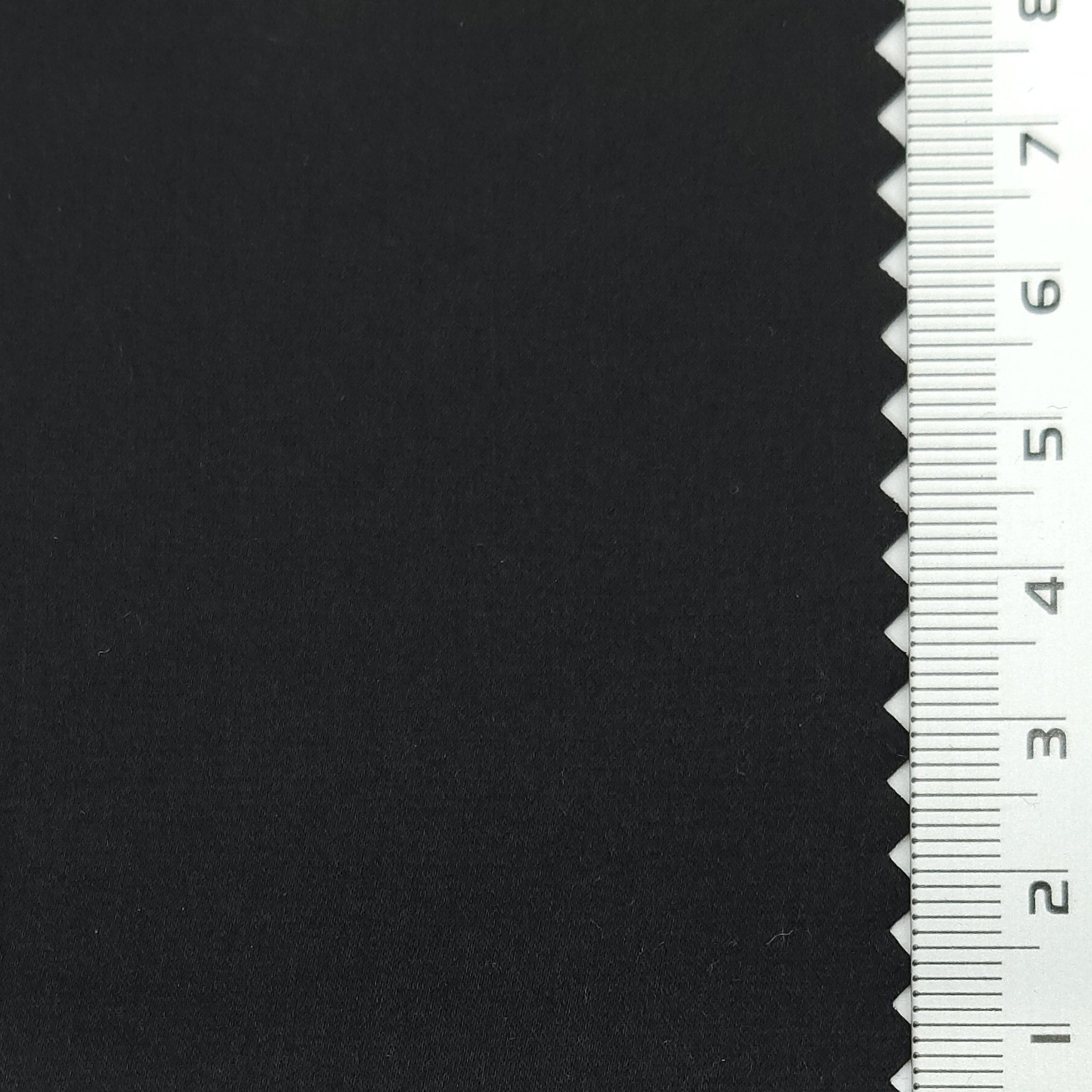 Solid Satin Silk Rayon Woven Fabric - FAB 1637 - 4.Black