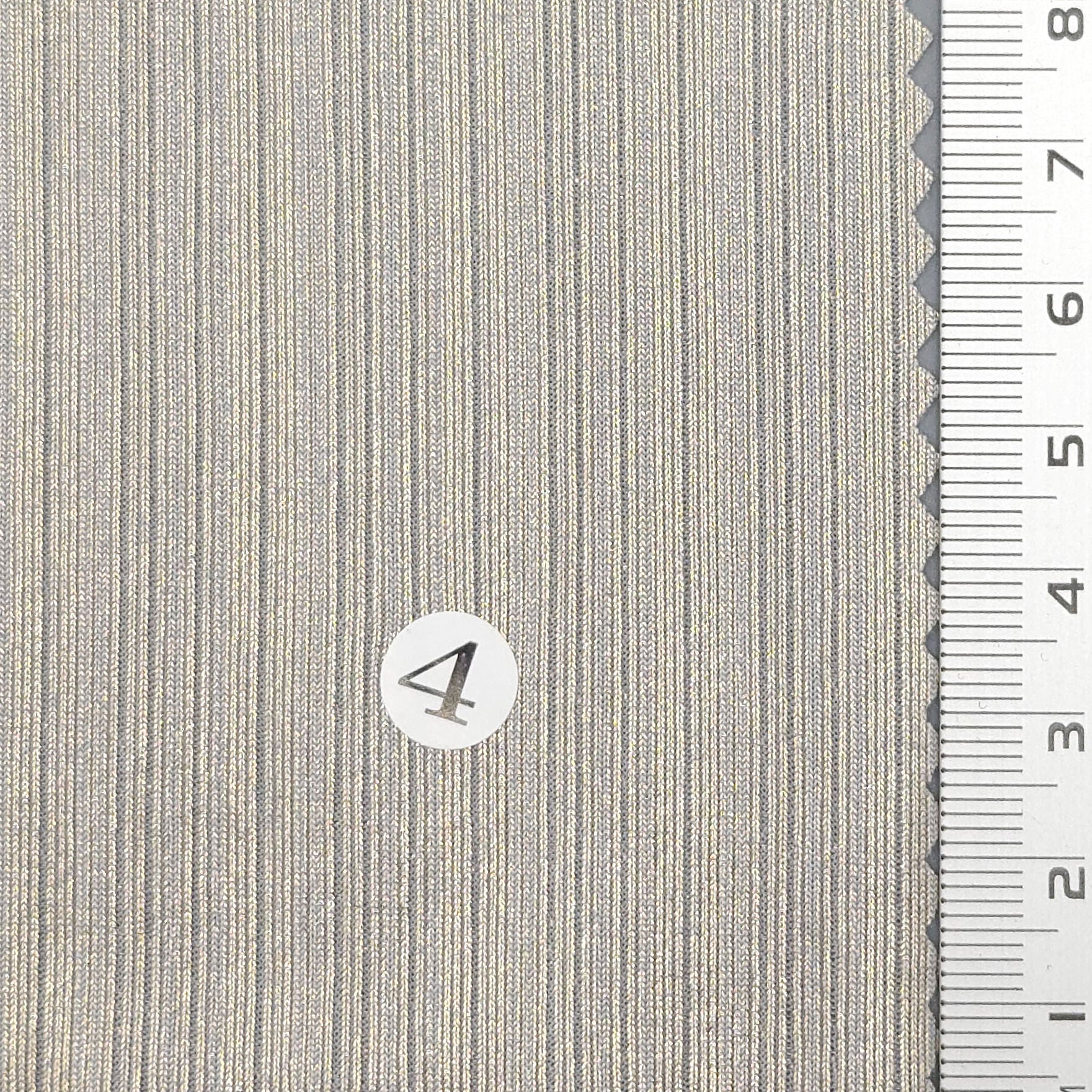 Solid Foil Irregular Slinky Polyester Spandex Knit Fabric - FAB 1697 - 4.Grey Gold (4)