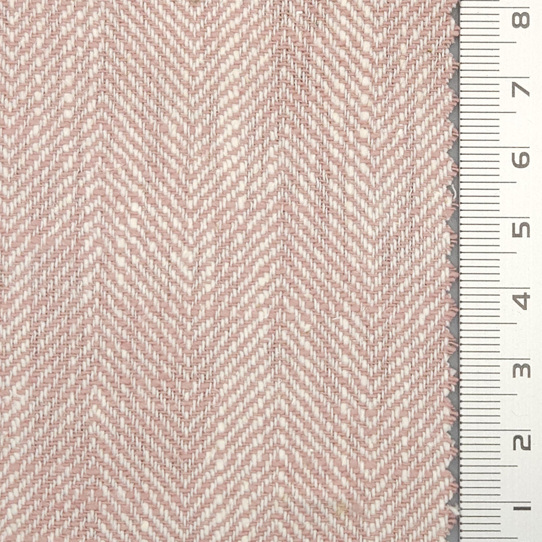 8s Herringbone Washing YarnDyed Cotton Linen Woven Fabric - FAB 1676 - 4.Bizarre