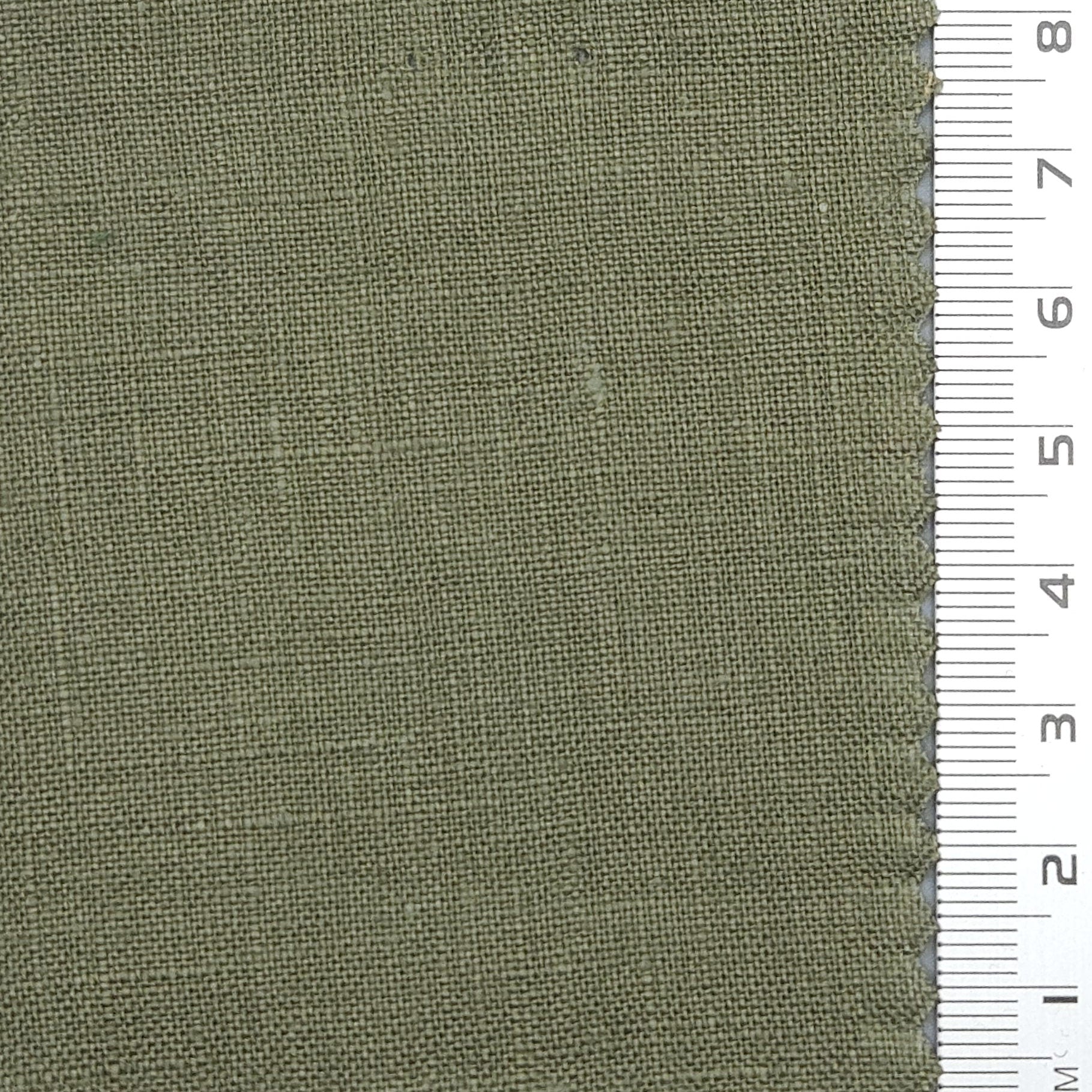 1.Lochinvar-2.Hunter Green-3.Chino-4.Lemon Grass-5.Blanc - 14s Premium Solid Washing Linen Woven Fabric - FAB 1661