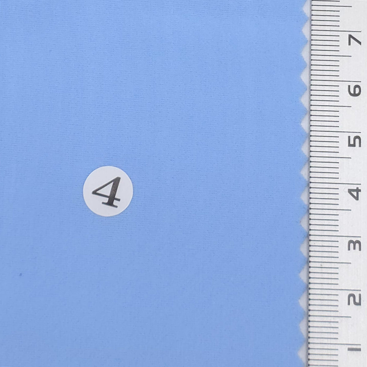 1: Light Pink-2: Coral-3: Orange-4: Cornflower Blue-5: Light Cyan - Soft Stretch Solid Nylon Spandex Knit Fabric - FAB 1944