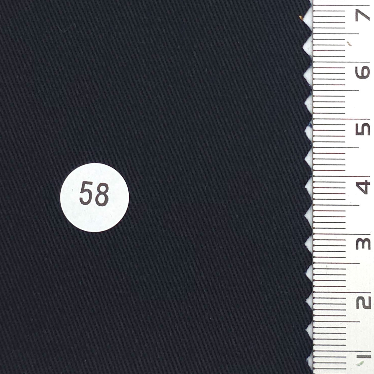 16 Count Solid Twill Cotton Woven Fabric - FAB1817 - Onyx