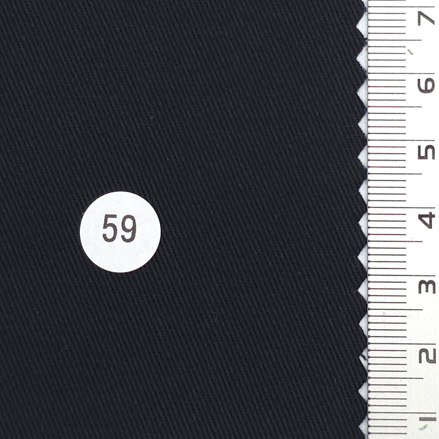 16 Count Solid Twill Cotton Woven Fabric - FAB1817 - Coal