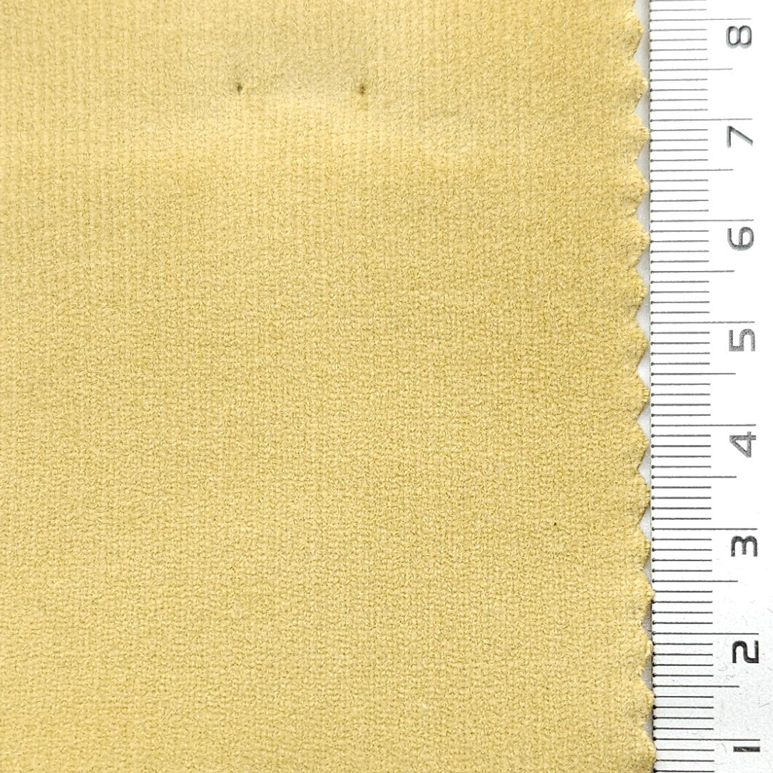 21 Wale Solid Corduroy Spandex Cotton Woven Fabric - FAB 1654 - 5.Marzipan