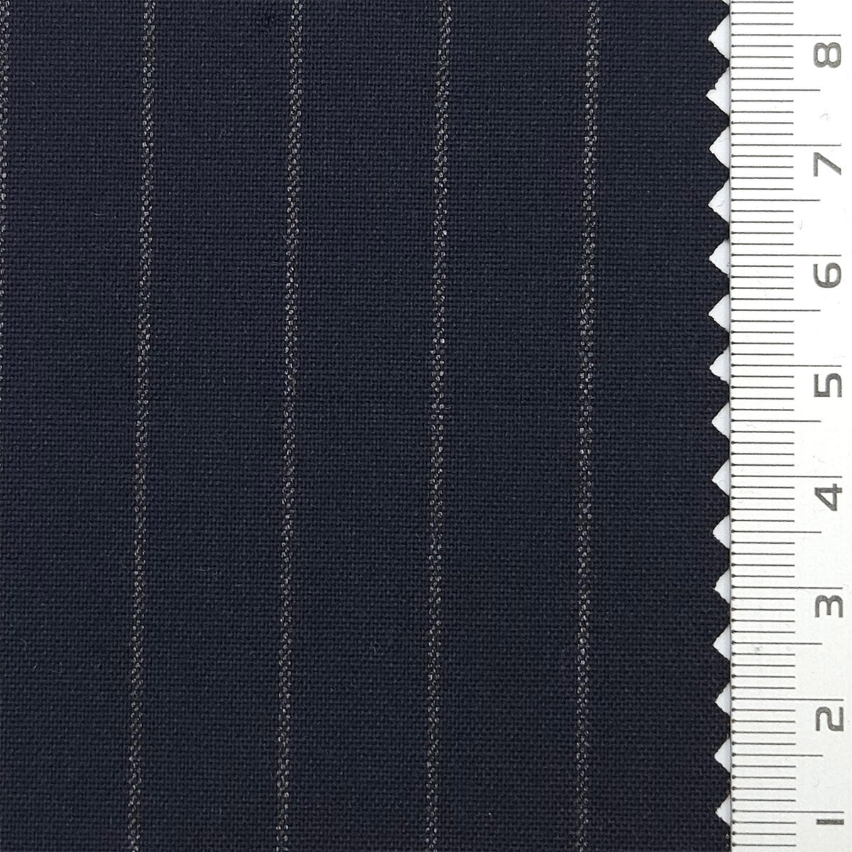 1.Tan-2.Light Gray-3.Dark Gray-4.Charcoal-5.Navy Blue - Chalk Stripe Plain Polyester Spandex Rayon Woven Fabric - FAB 1781