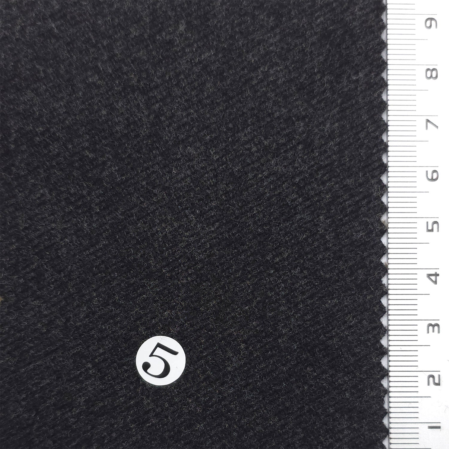 Charcoal Gray - Soft Poly Woven Fabric - FAB1873