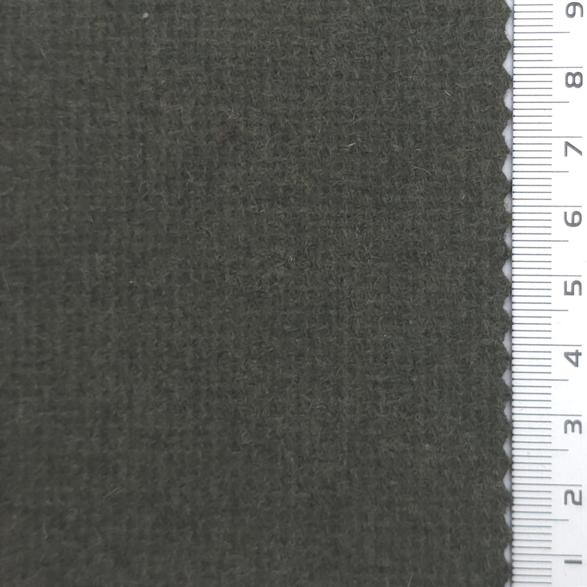 Tweed Wool Polyester Woven Fabric - FAB1965 - Olive Green