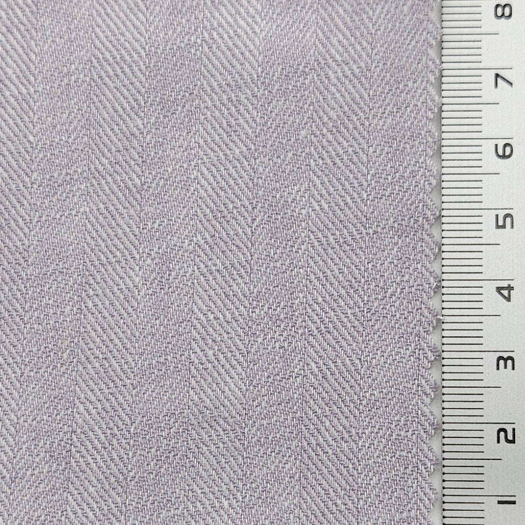 Herringbone Enzyme Washing Rayon Spandex Cotton Linen Woven Fabric - FAB1652 - 1.Echo Blue-2.Tower Grey-3.Gimblet-4.Mercury-5.Chatelle-6.Bizarre-7.Bison Hide-8.Sisal-9.Casper-10.N/A
