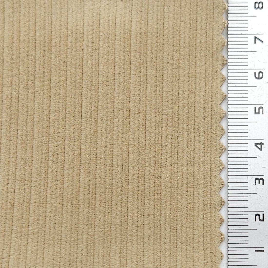 11Wale Solid Corduroy Cotton Woven Fabric - FAB1655 - 1.Petite Orchid-2.Oyster Pink-3.Milk White-4.Sour Dough-5.Pale Taupe-6.Shingle Fawn-7.Dark Tan-8.Cigar-9.Japonica-10.Sand Dune