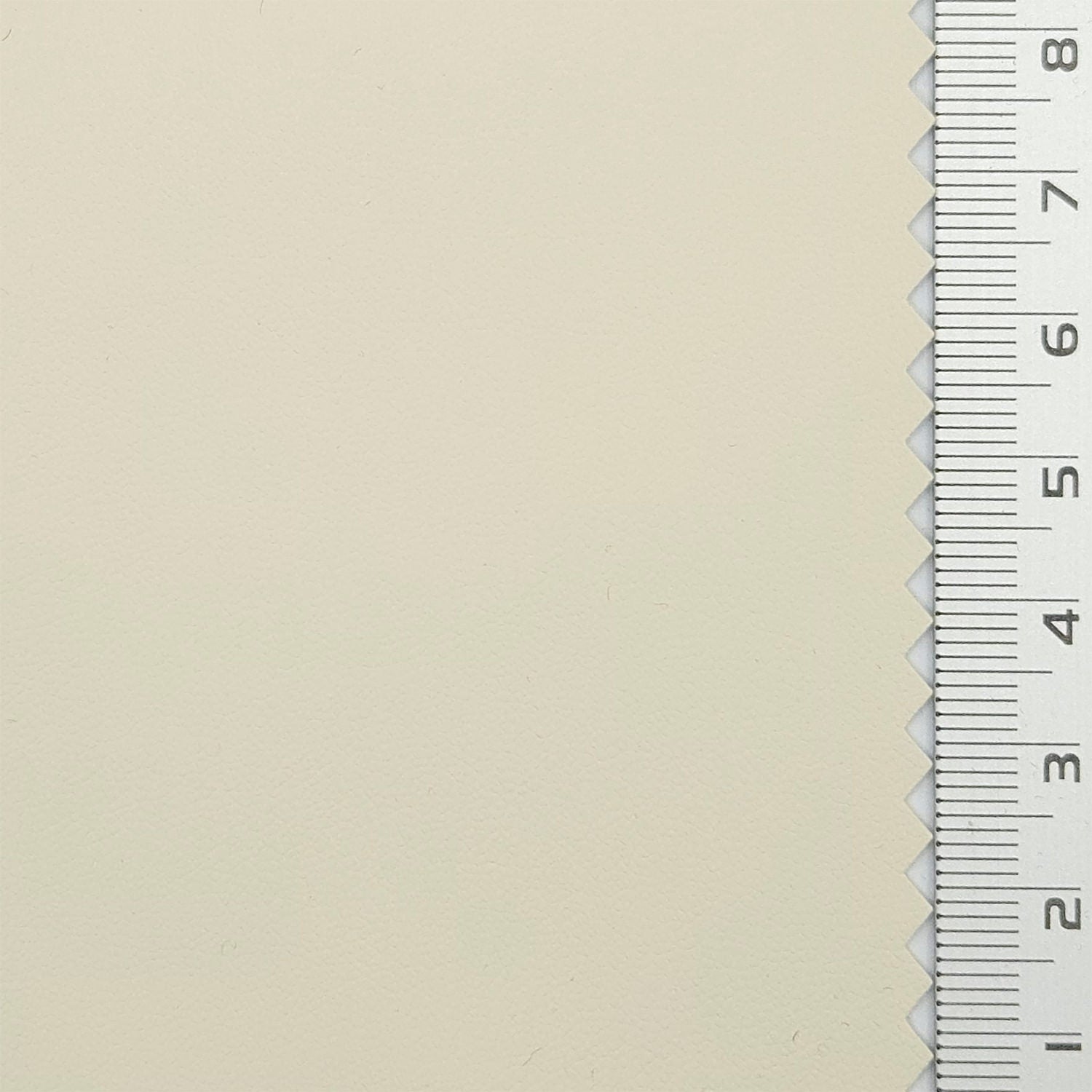Soft Solid Leather Polyurethane Rayon Knit Fabric - FAB 1806 - 5.Cream
