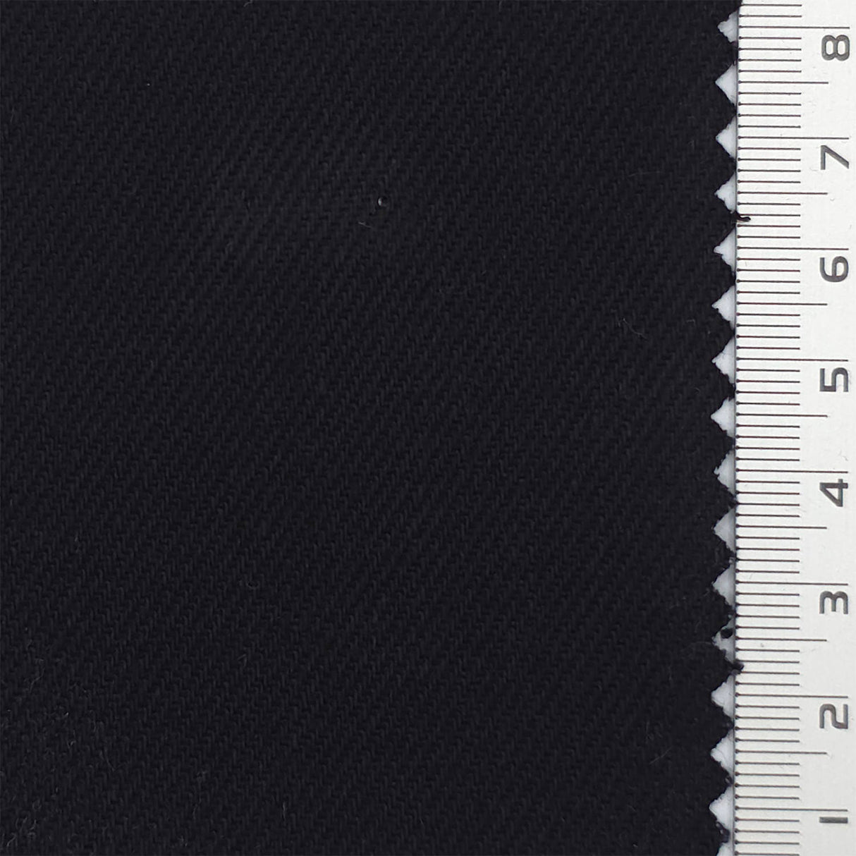 Black Premium Rigid Denim Cotton Woven Fabric - FAB1836