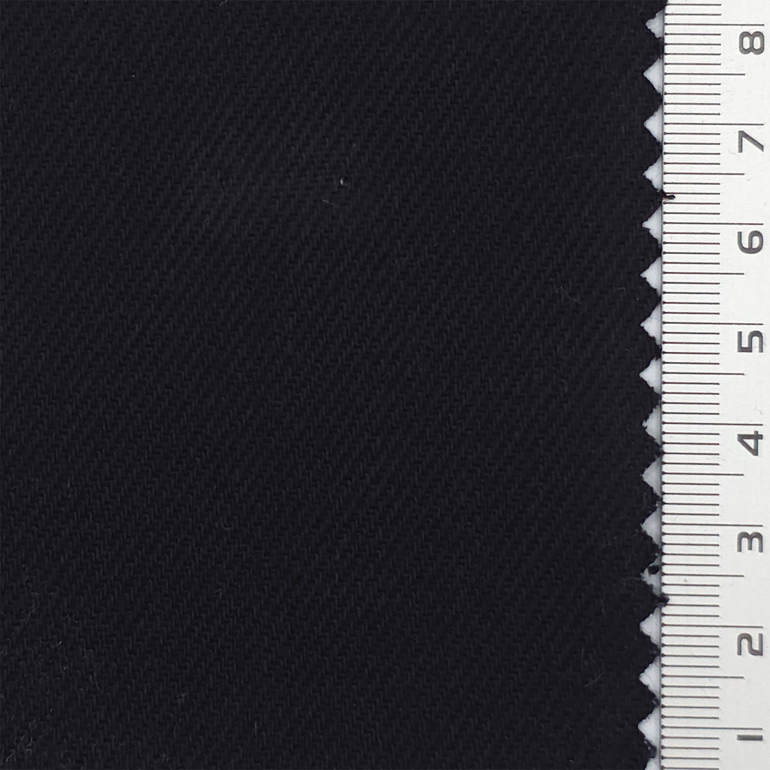 1.Navy Blue-2.Navy Blue-3.Navy Blue-4.Denim Black-5.Black - Premium Rigid Denim Cotton Woven Fabric - FAB 1836