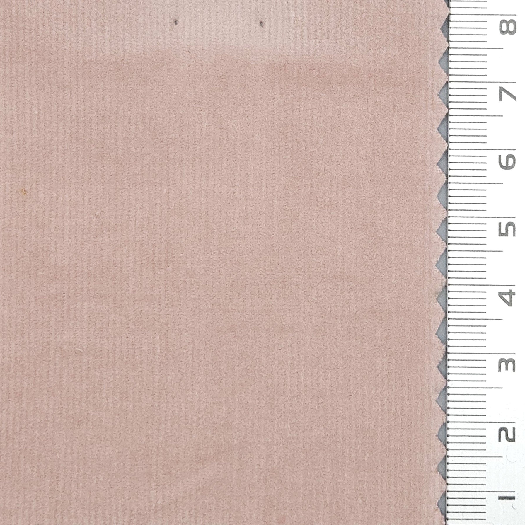 28Wale Solid Corduroy Cotton Spandex Woven Fabric - FAB 1666 - 5.Oyster Pink