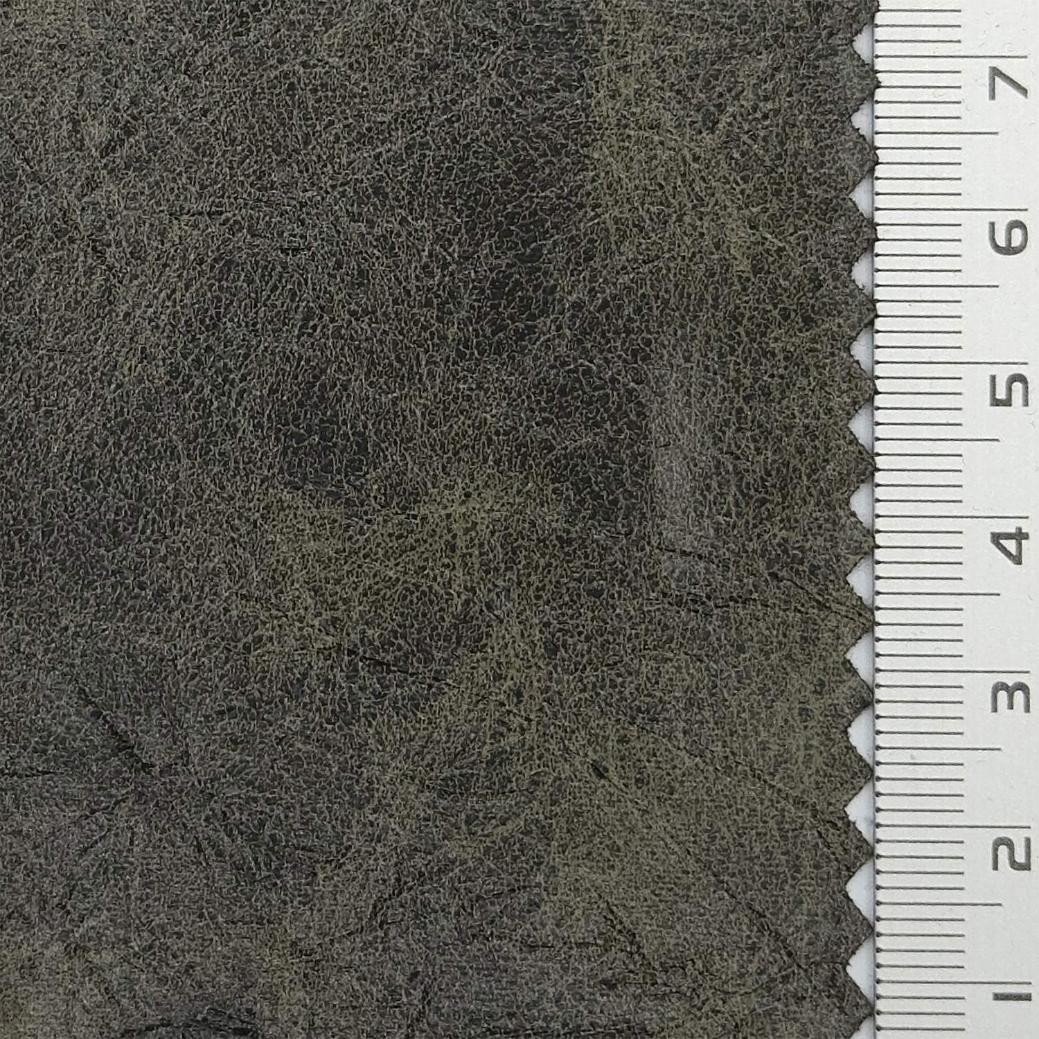 Tie Dye Leather Polyester Polyurethane Knit Fabric - FAB1804 - 1.Navy blue-2.Black-3.Dark brown-4.Charcoal gray-5.Olive green-6.Taupe brown-7.Gray Black