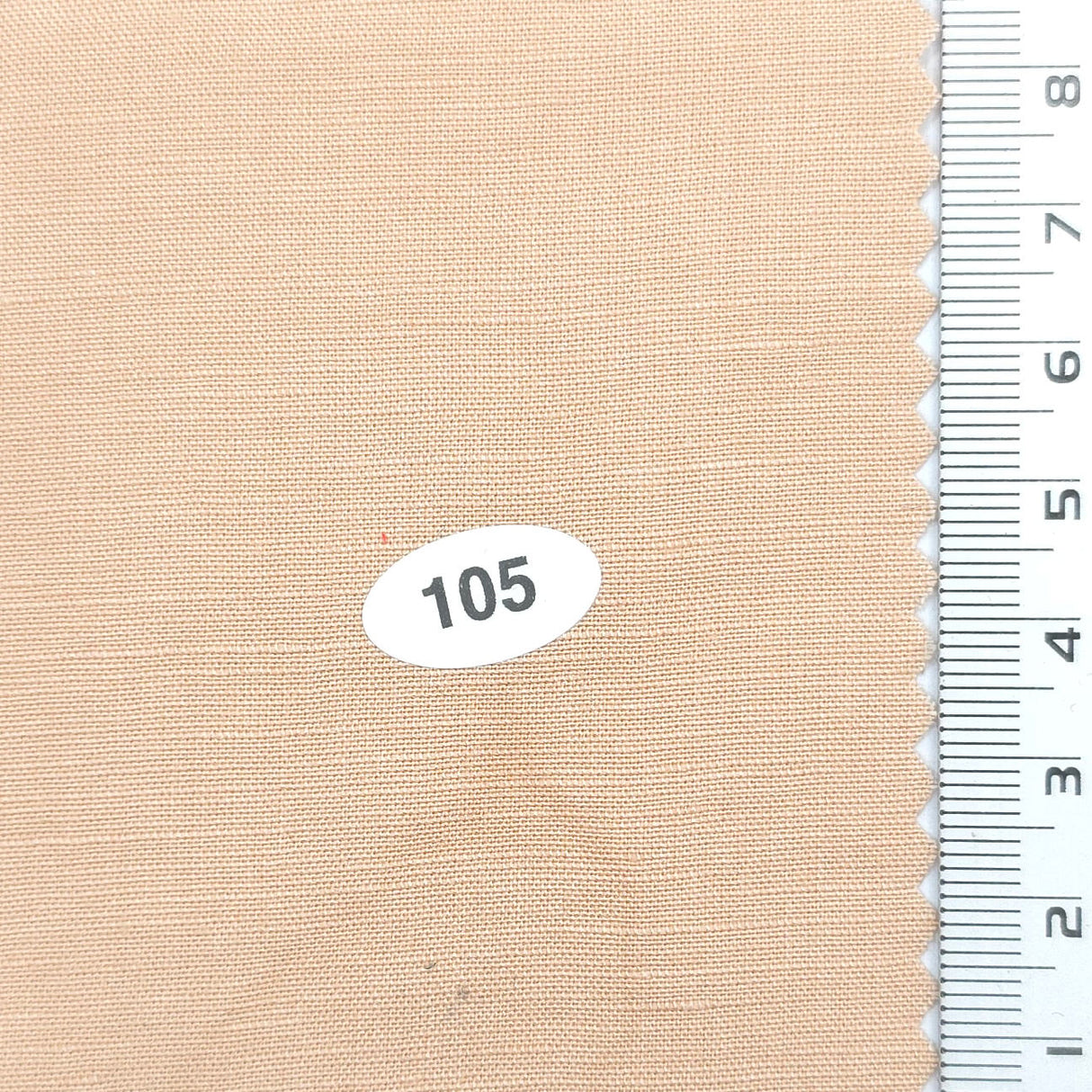 Peach - Linen Textured LR Woven Fabric - FAB1853