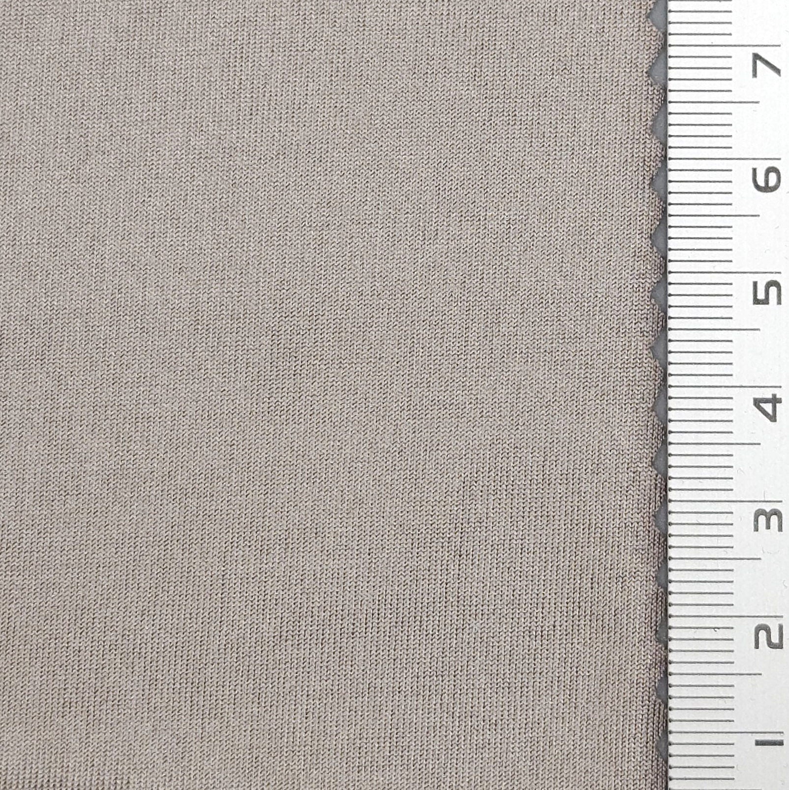 Solid Chintz Slinky Polyester Spandex Knit Fabric - FAB 1699 - 5.Mocha