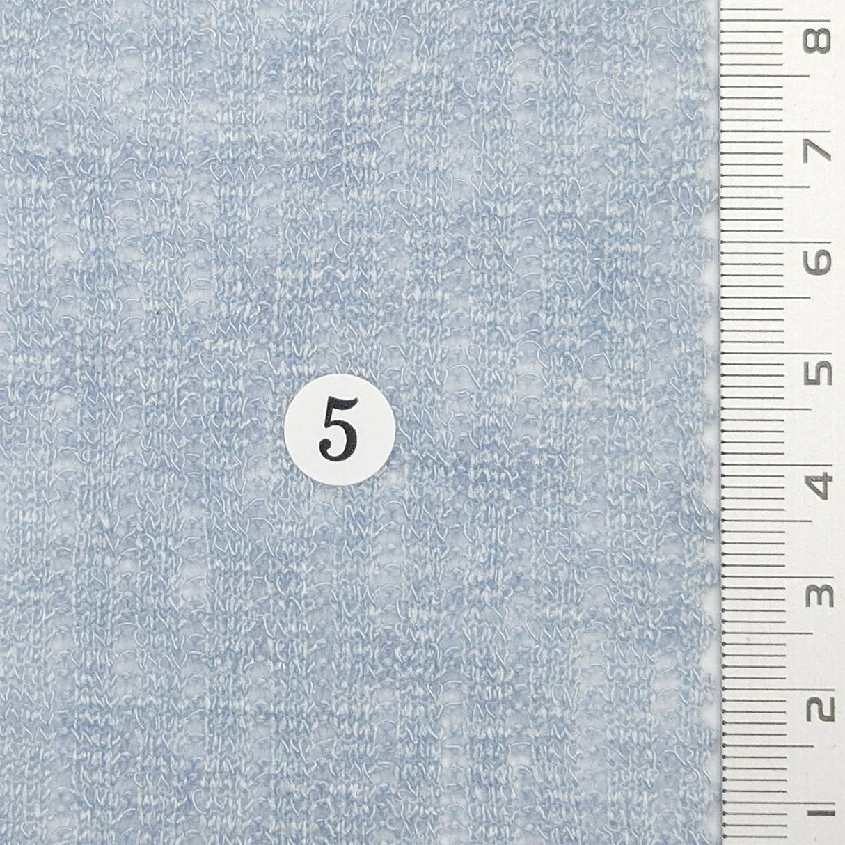 Solid Rib Polyester Spandex Knit Fabric - FAB1767 - 1.Lavender-2.Pale lemon-3.Salmon pink-4.Baby blue-5.Steel blue-6.Ivory-7.N/A-8.Sage gray-9.Celadon-10.Taupe