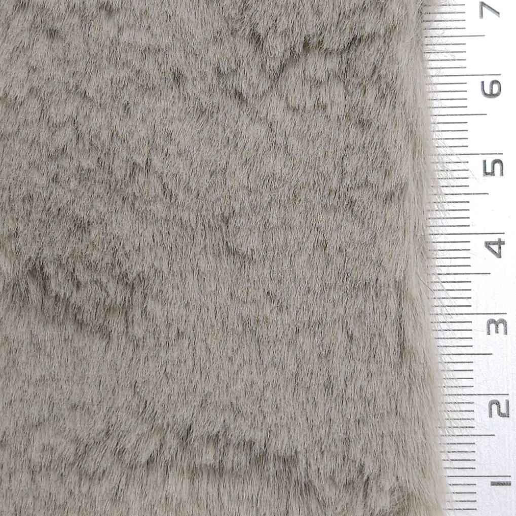 1.Ivory-2.Beige-3.Pink-4.Dark Coral-5.Grey - Faux Fur 15MM Pile Fabric - FAB 1105