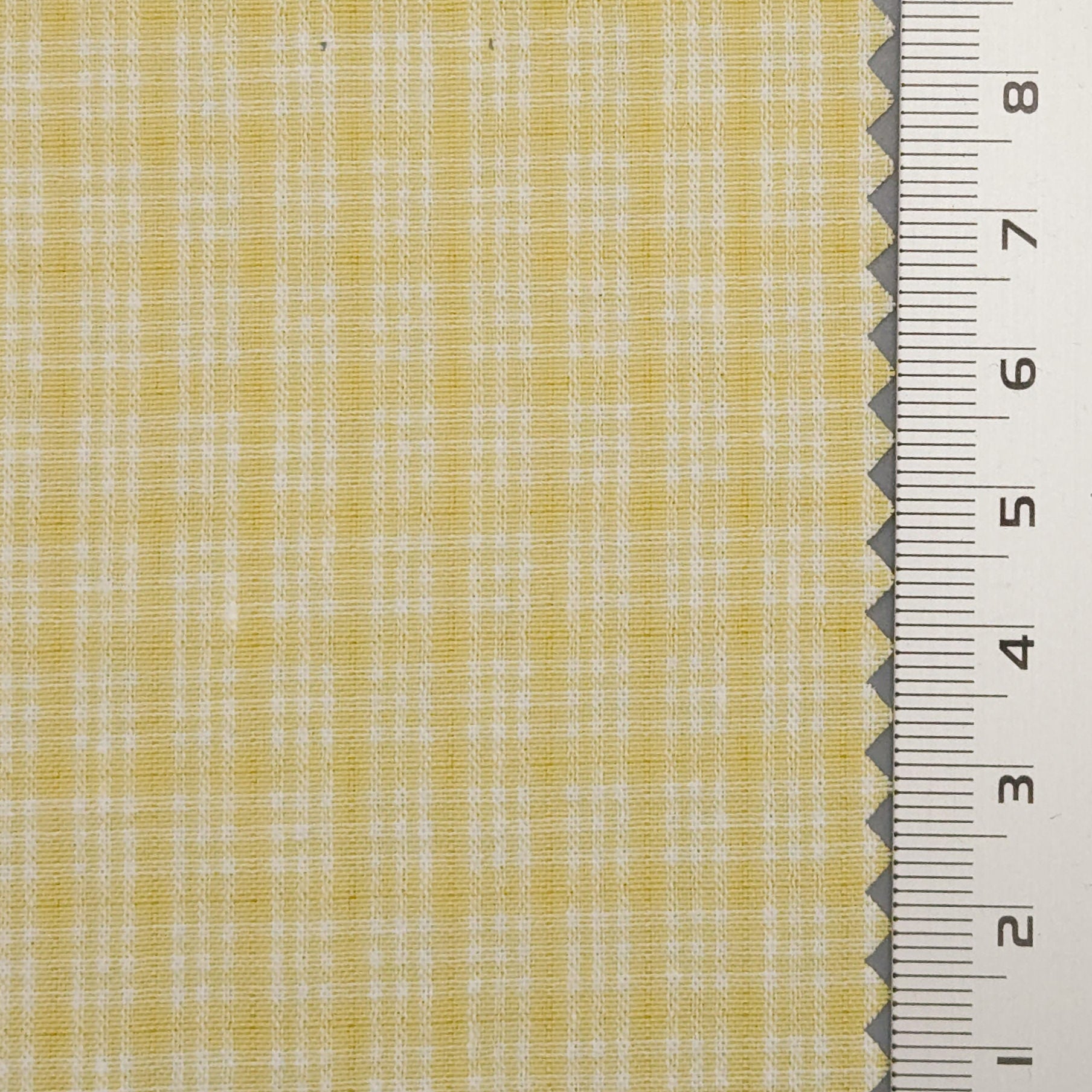 1.Soft Peach-2.Spring Wood-3.Onahau-4.Green-5.Yellow - Check Cotton Woven Fabric - FAB 1549