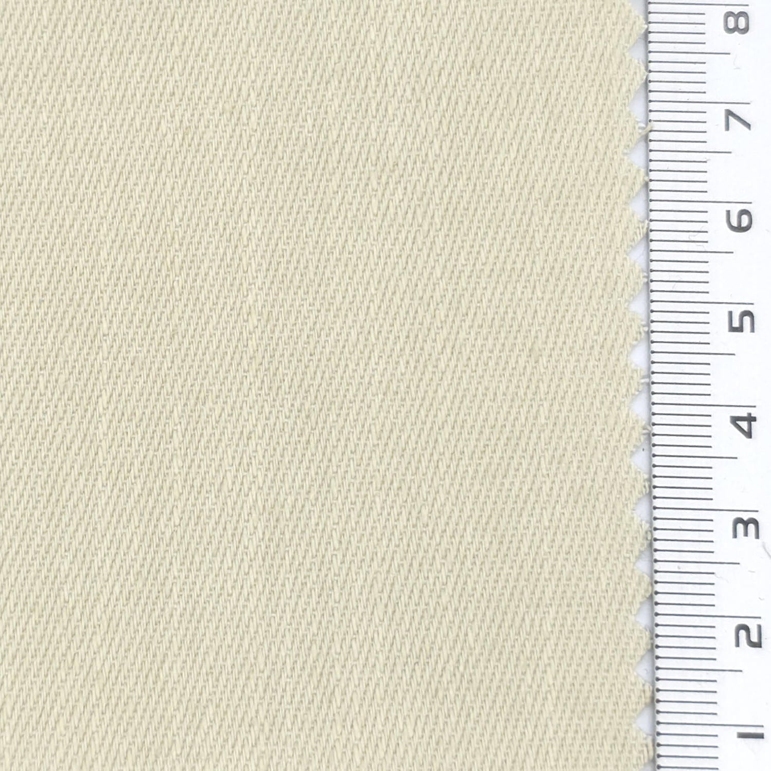 1: Midnight Blue-2: Navy Blue-3: Cream-4: White-5: Beige - 17 Count Slub Twill Cotton Poly Woven Fabric - FAB 1885