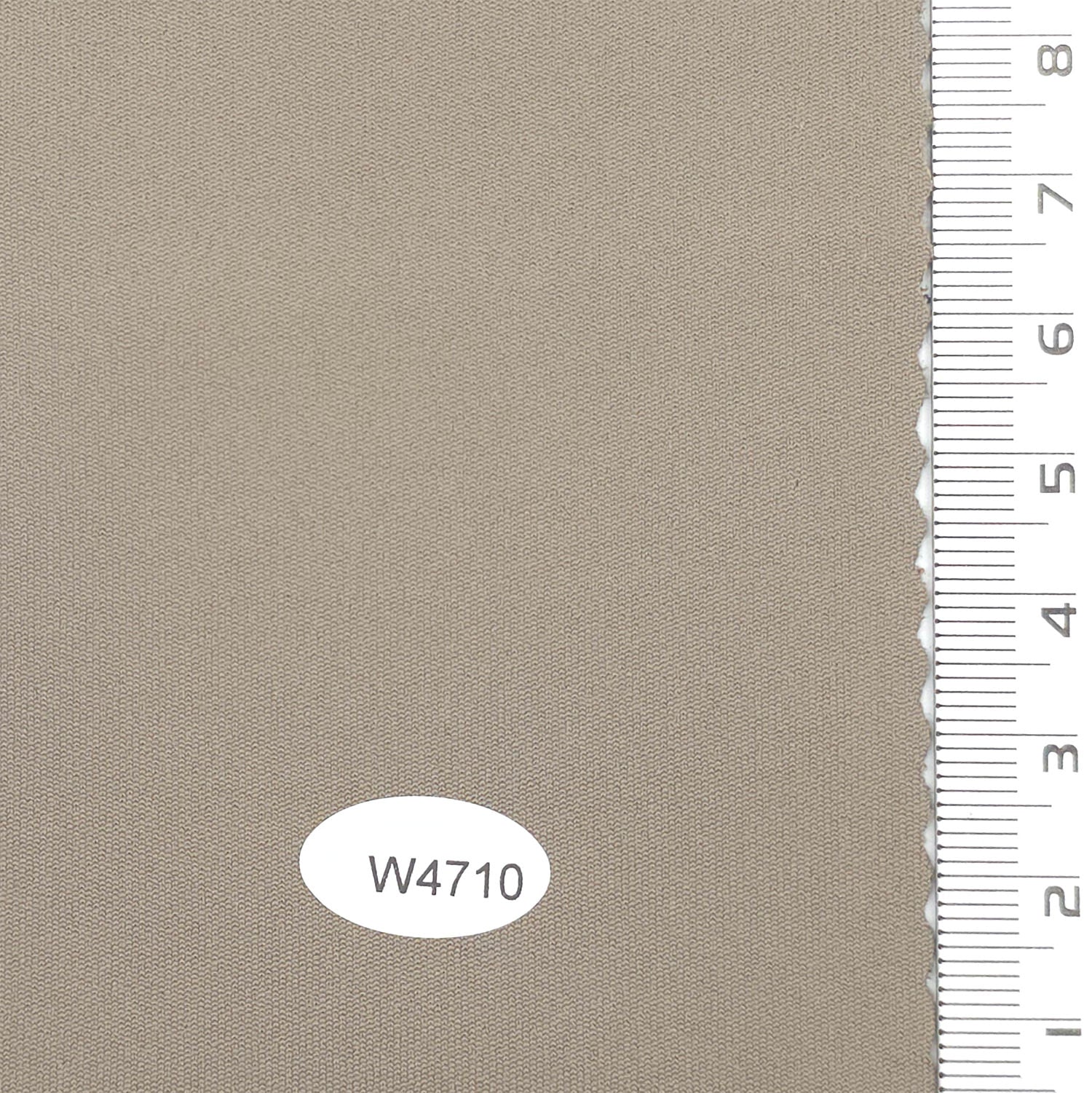 1.Aqua (W4725)-2.Rainee (W4724)-3.Taupe (W4727)-4.Warm Gray (W4710)-5.Ivory (W4706) - 4Way Stretch Nylon Spandex Knit - FAB 1226