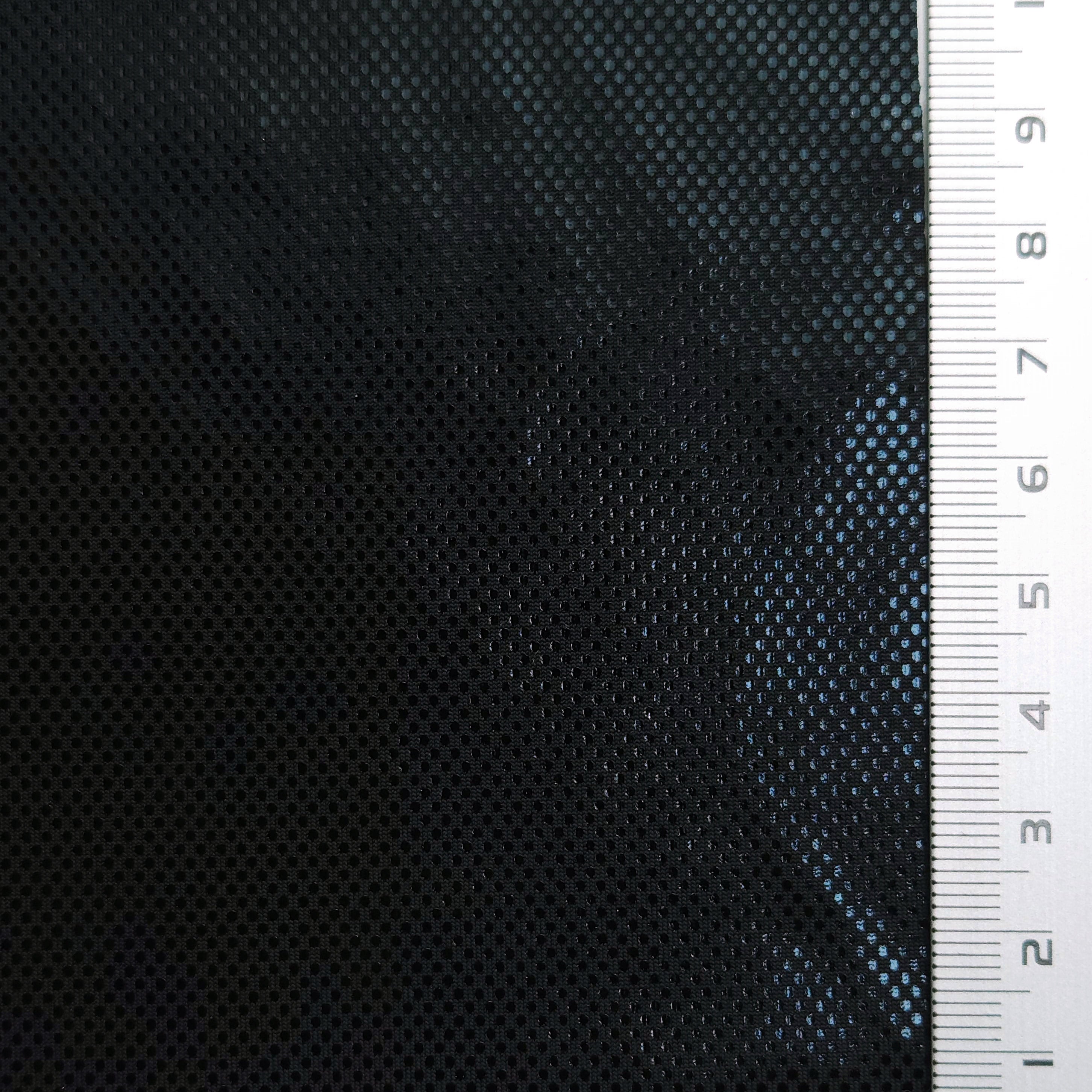 Foil Spandex Polyester Knit Fabric - FAB 1566 - 5.Black (Dot)