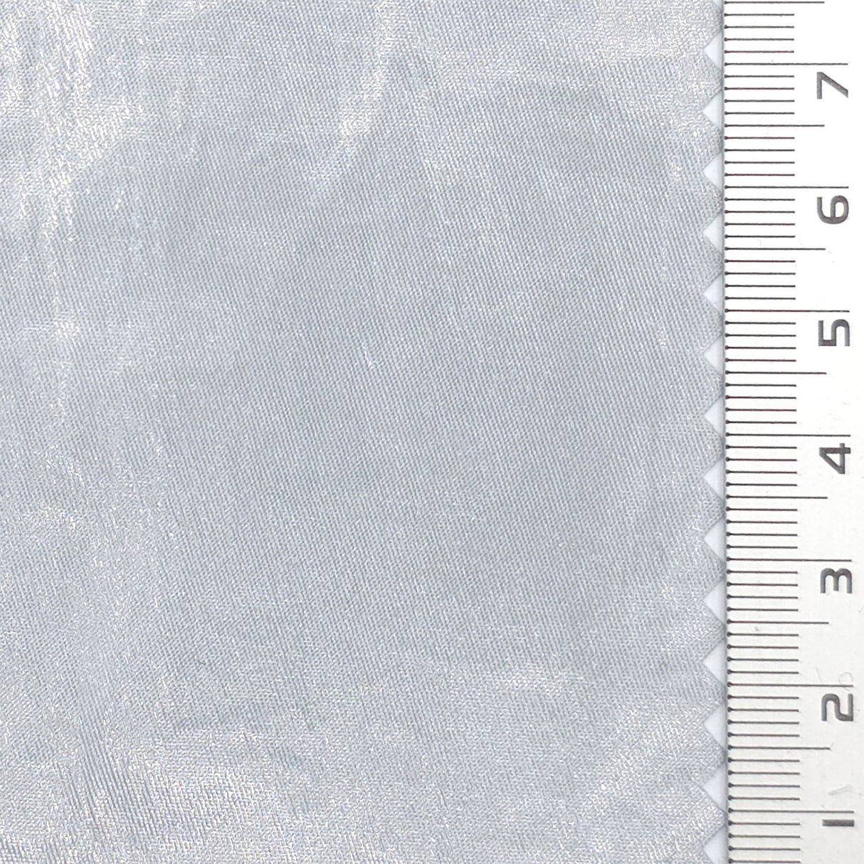 Light Blue Gray Coated Crush PU Nylon Woven Fabric - FAB1832