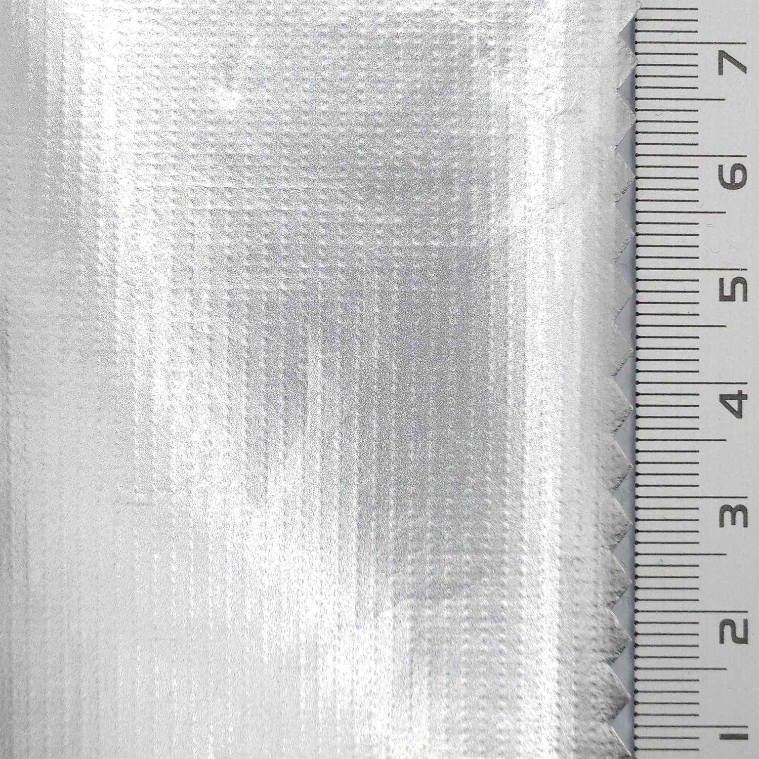 Enamel Solid Shiny Polyurethane Polyester Woven Fabric - FAB 1765 - 5.Silver