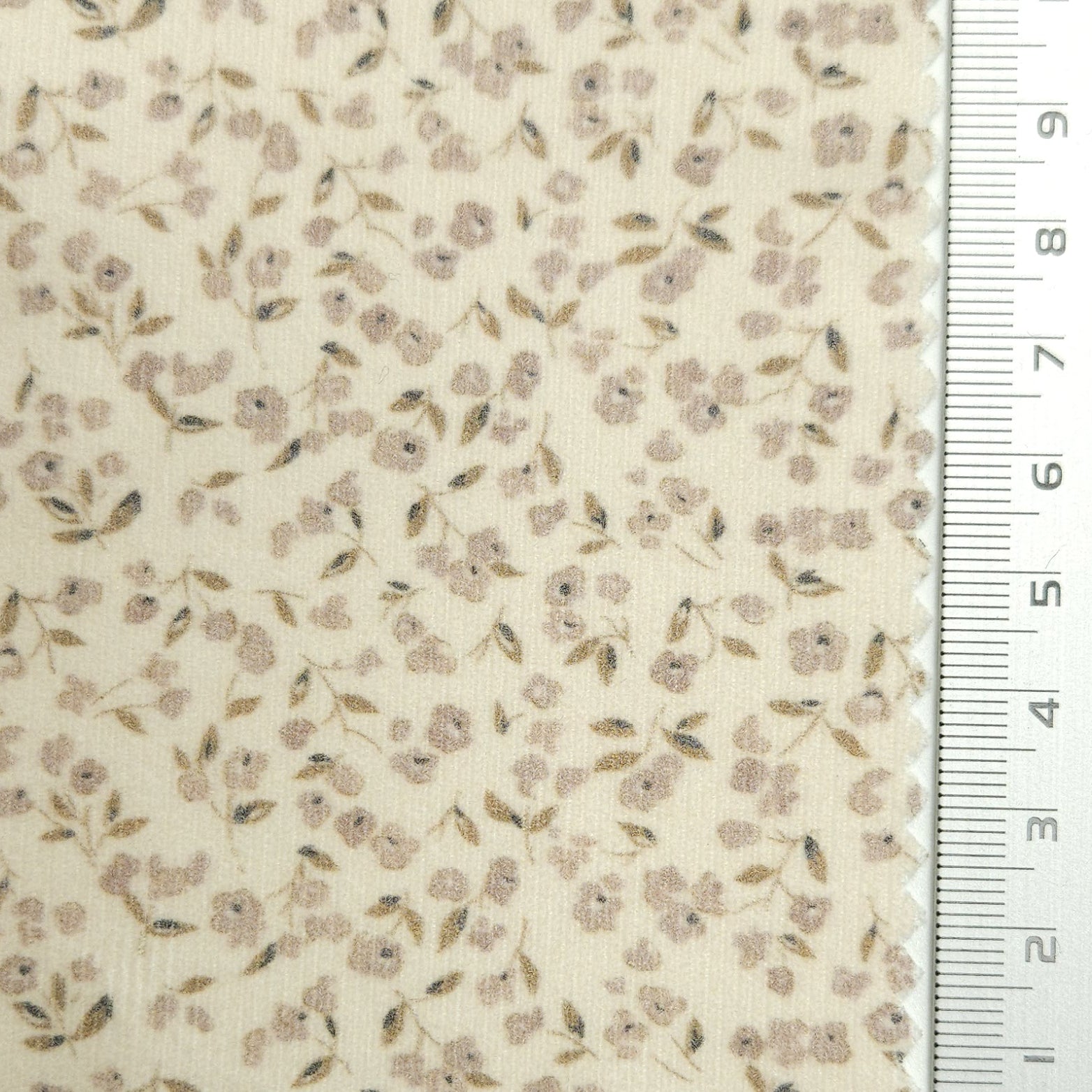 Print Floral Leaf Cotton Woven Fabric - FAB 1578 - 5.Tide