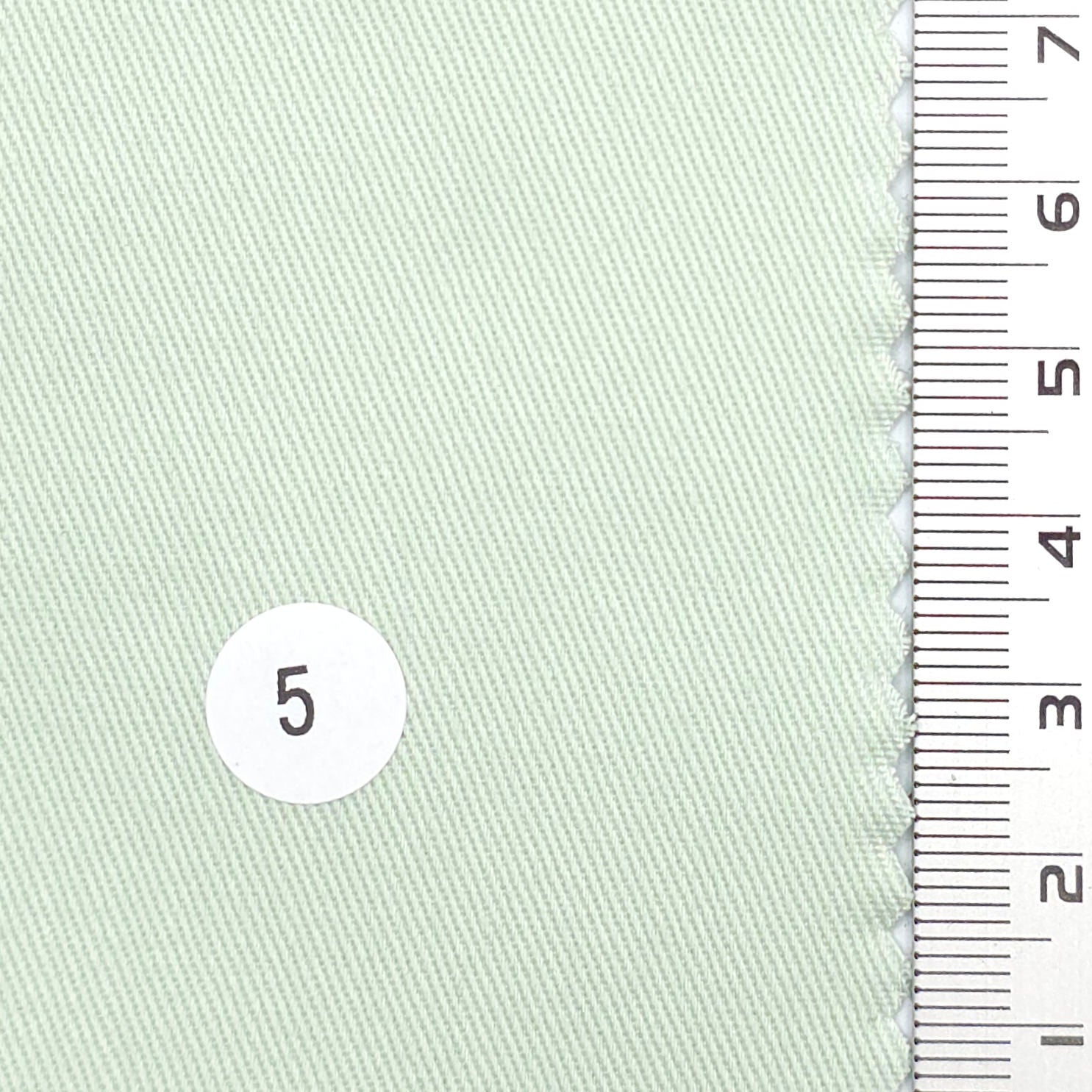 1.Cream-2.White-3.Ivory-4.Pink-5.Mint - 16 Count Solid Twill Cotton Woven Fabric - FAB 1817