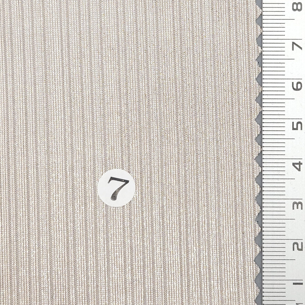 Solid Foil Irregular Slinky Polyester Spandex Knit Fabric - FAB1697 - 1.White/Silver (2)-2.White/Gold (1)-3.Grey/Silver (3)-4.Grey/Gold (4)-5.Beige/Silver (6)-6.Beige/Gold (7)-7.Royal/Silver (8)-8.Brown/Gold (9)-9.Teal/Silver (10)-10.Brown/Silver (11)