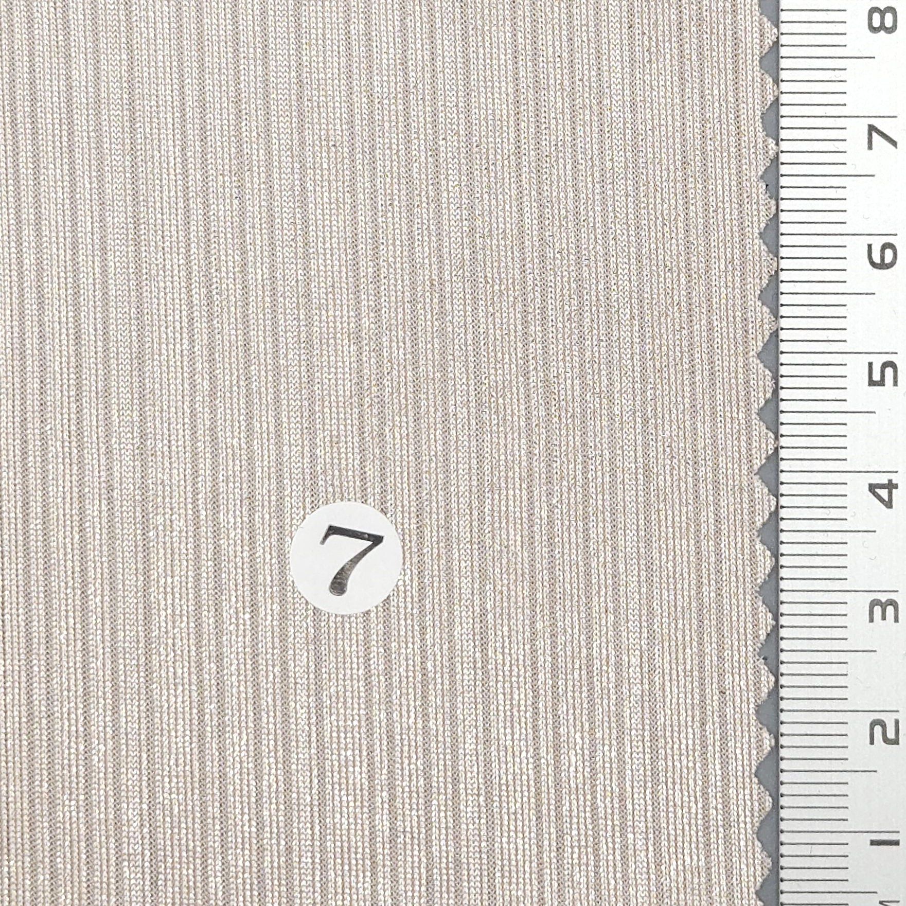 Solid Foil Irregular Slinky Polyester Spandex Knit Fabric - FAB 1697 - 6.Beige Gold (7)