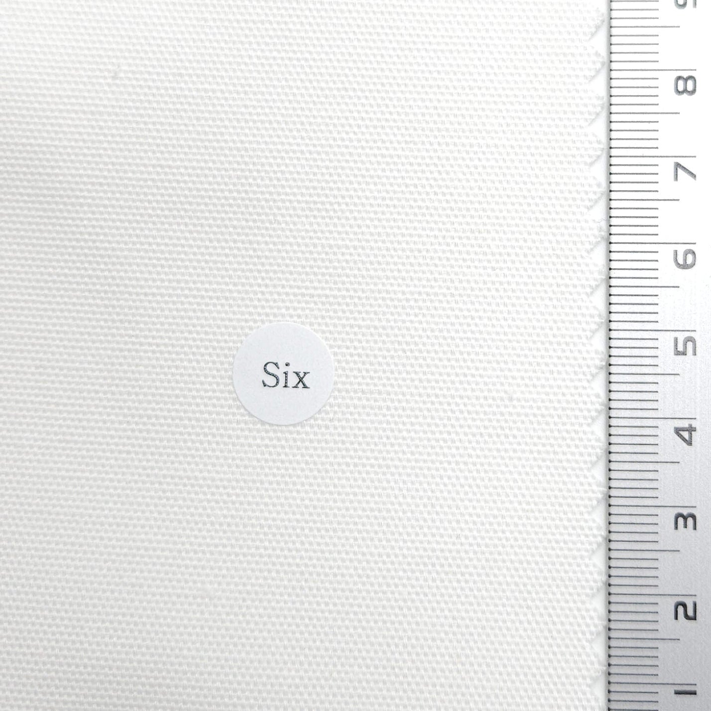 Solid Oxford Cotton Heavy Weight Woven Fabric - FAB1615 - 1.Grey-2.Beige-3.Light Beige-4.Cream-5.Ivory-6.White-7.Black