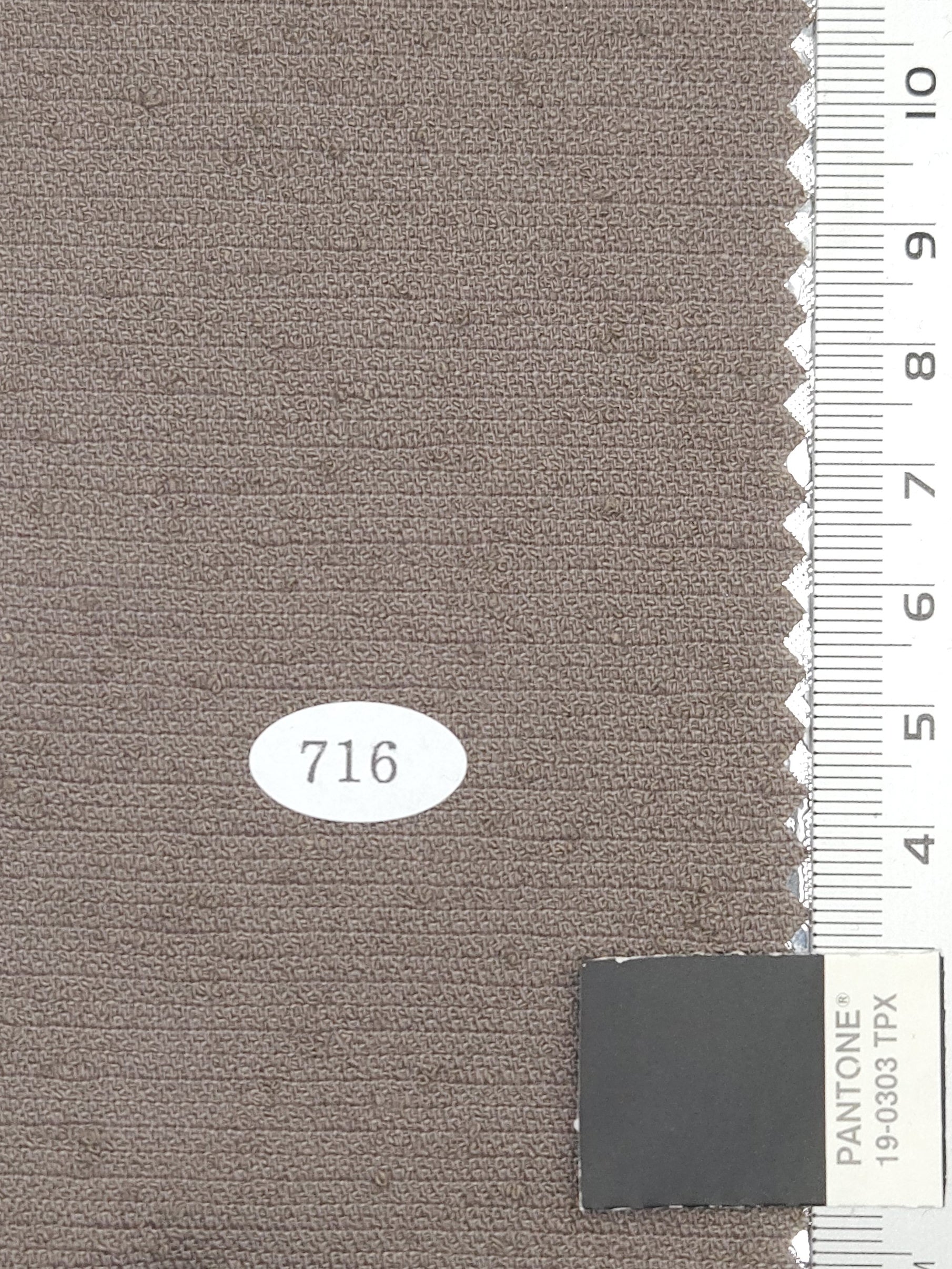 Solid Dobby Washing Linen Cotton Polyester Rayon Nylon Woven Fabric - FAB 1710 - 6.Olive Haze