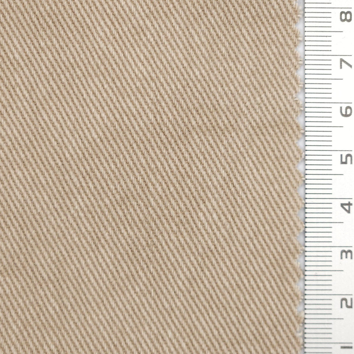 7s Solid Twill Washing Cotton Woven Fabric - FAB1756 - 1.Light Pink-2.Light Blue-3.Cream-4.White-5.Beige-6.Tan-7.Darker Tan-8.Military Green-9.Salmon Pink-10.Brown