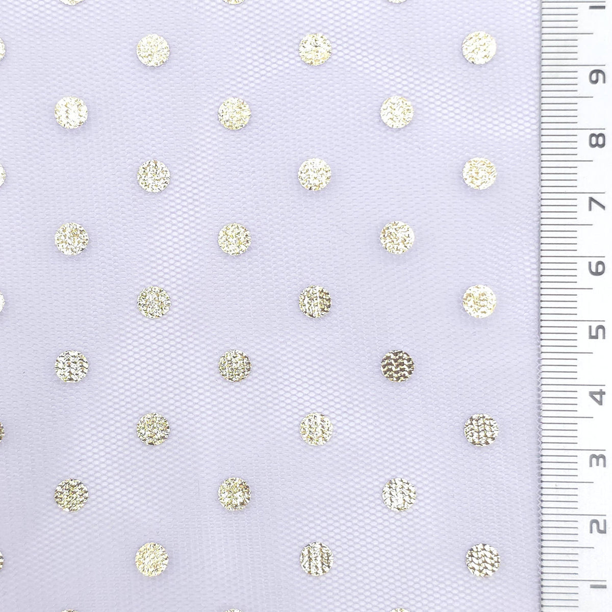 Foil Dot Polyester Knit Fabric - FAB1951 - Lavendor