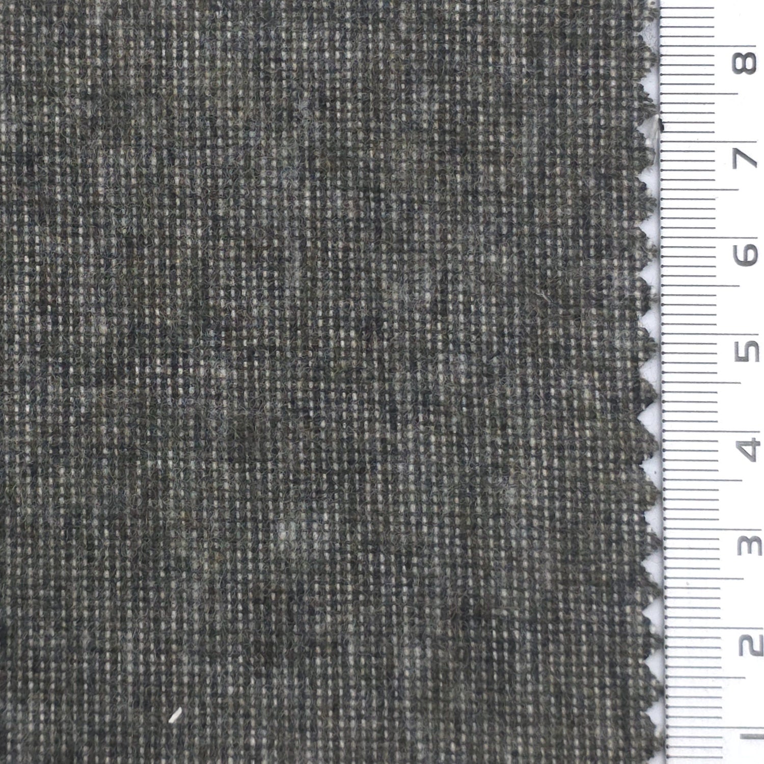 1: Dark Navy-2: Dark Blue-3: White Gray-4: Cream Gray-5: Brown - Brushed Yarn Dyed Cotton Woven Fabric - FAB 1882