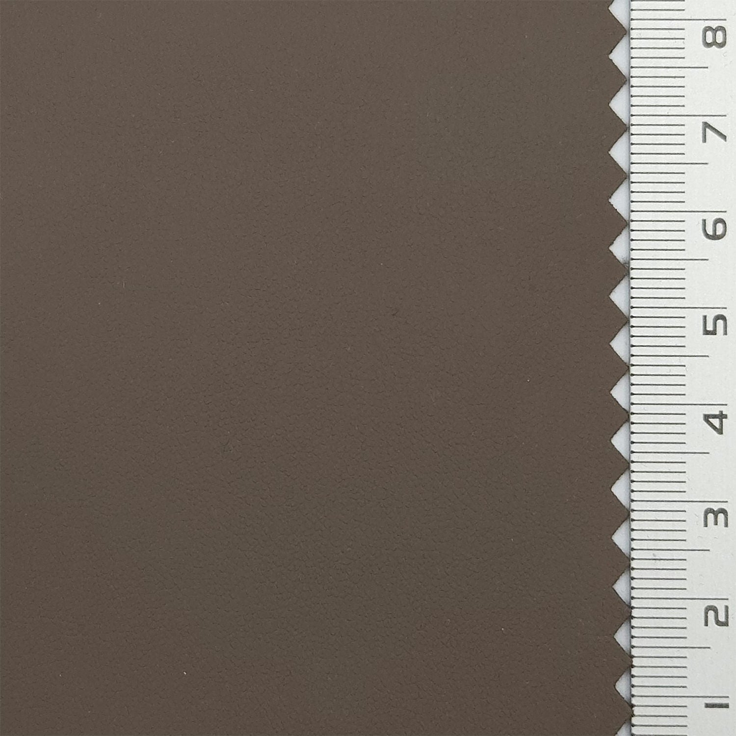 Soft Solid Leather Polyurethane Rayon Knit Fabric - FAB 1806 - 6.Dark brown