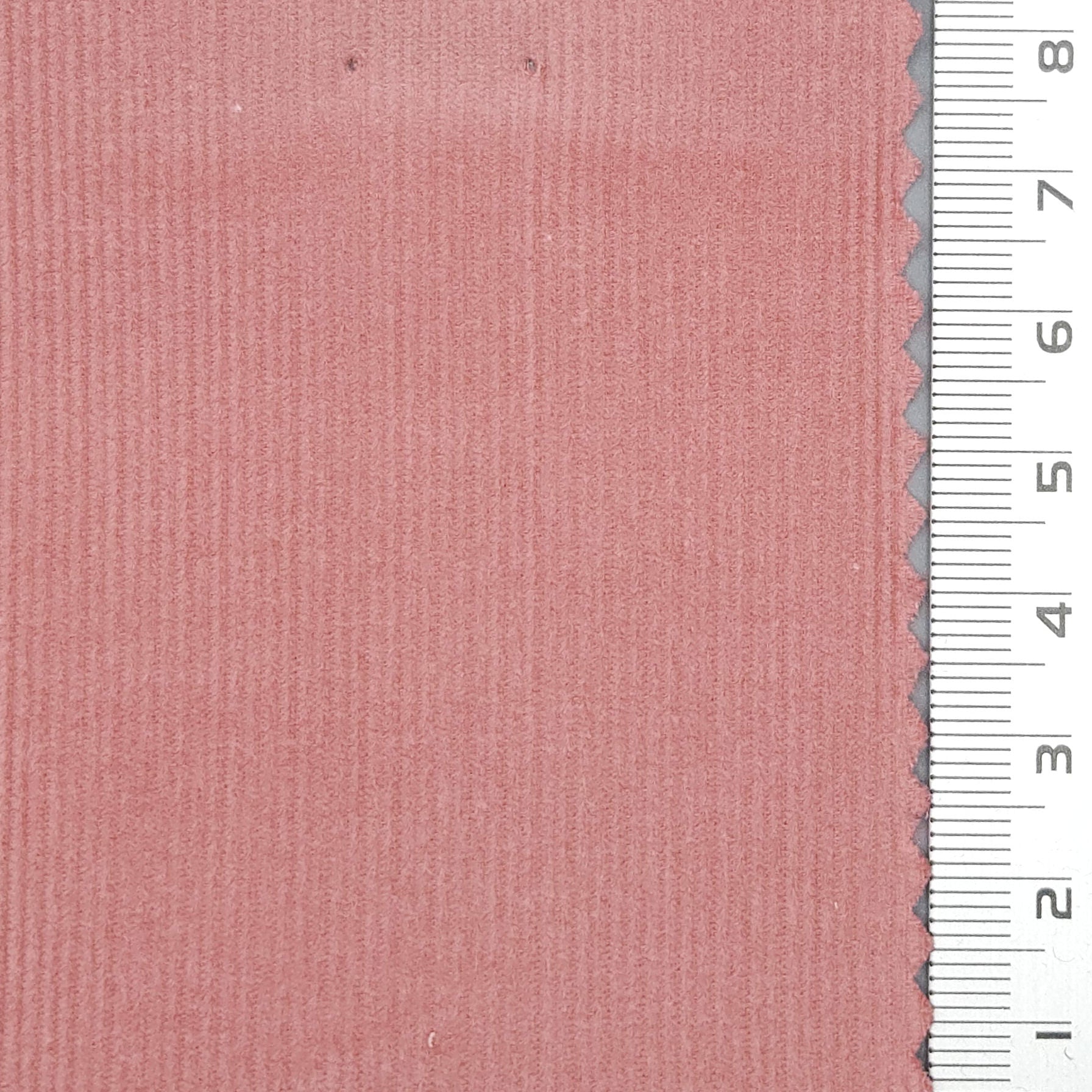 28Wale Solid Corduroy Cotton Spandex Woven Fabric - FAB 1666 - 6.Puce