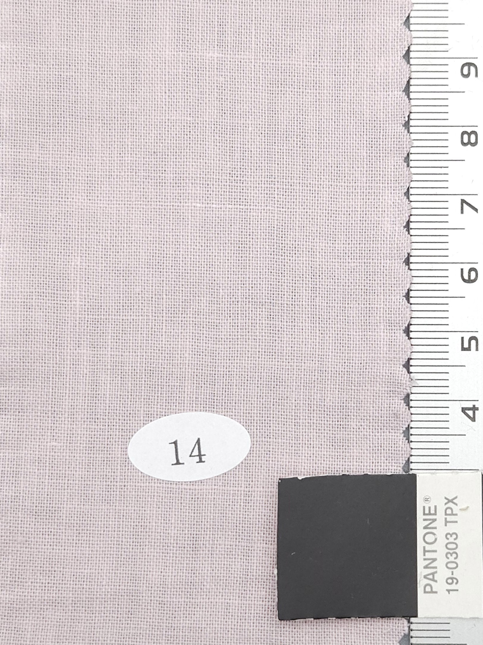 Linen Cotton Woven Fabric - FAB 1267 - 6.Languid Lavender