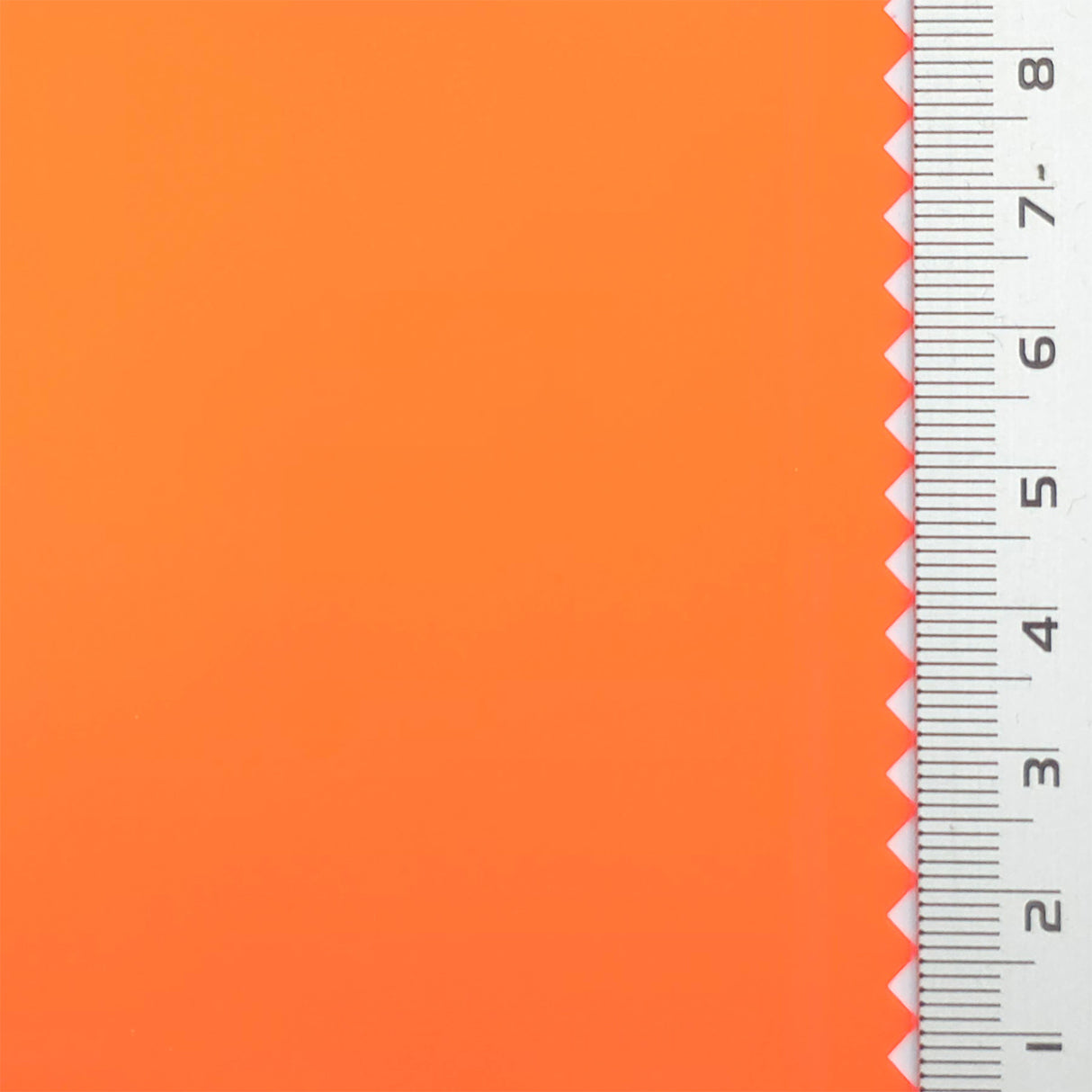 Orange Visibility Poly Woven Fabric - FAB1842