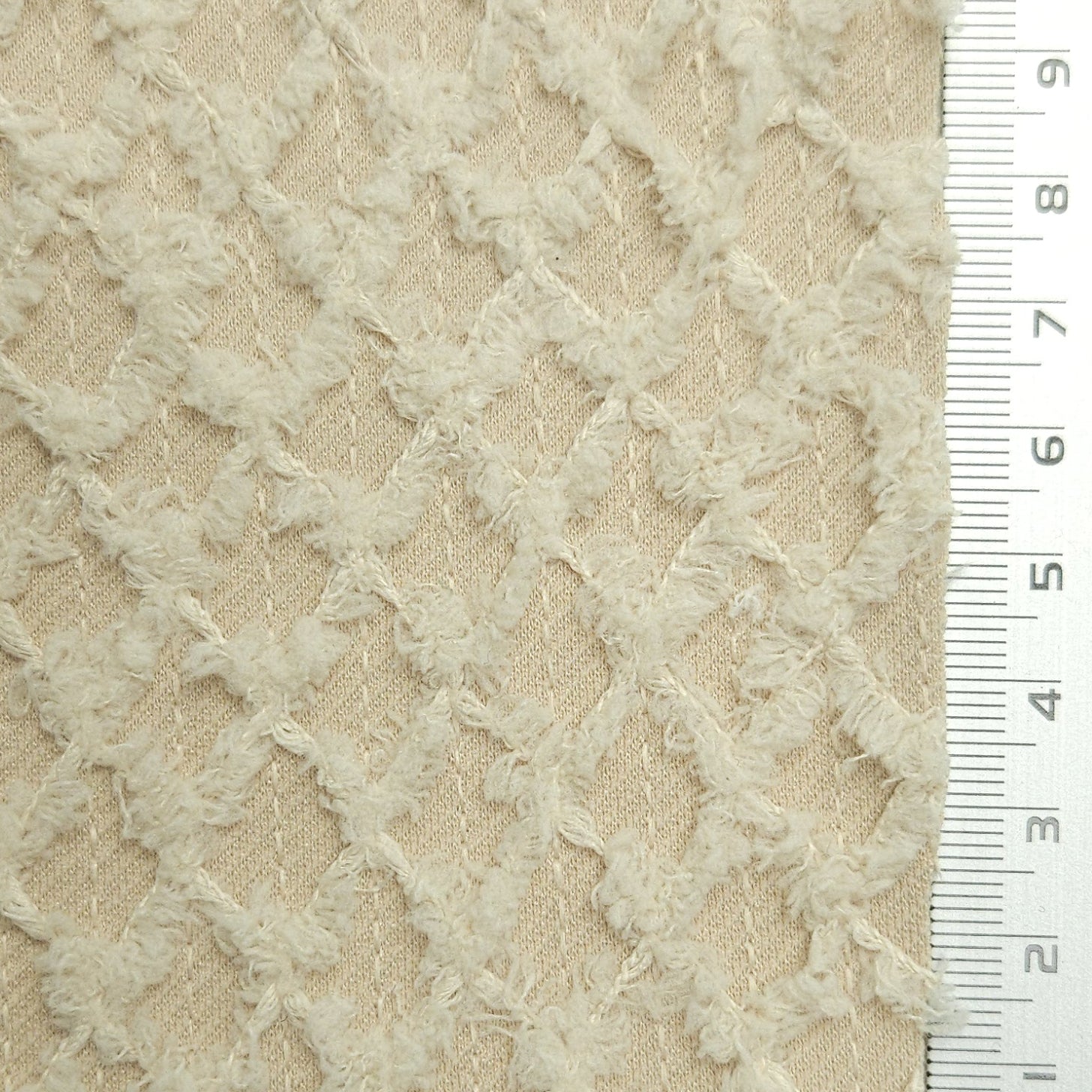 Solid Diamond Polyester Spandex Knit Fabric - FAB 1582 - 6.Alto