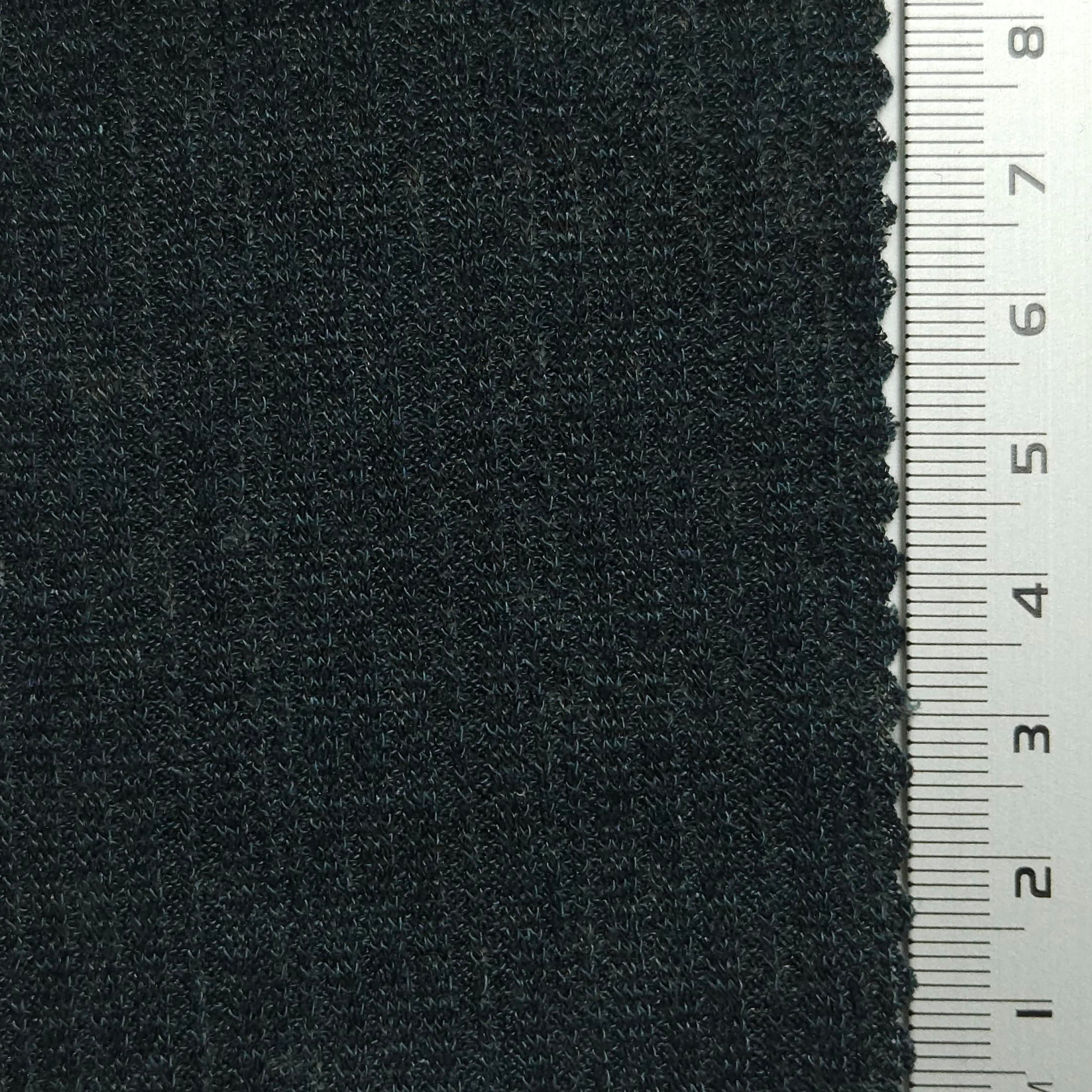 Solid Rib Polyester Spandex Knit Fabric - FAB 1545 - 6.Cardin Green