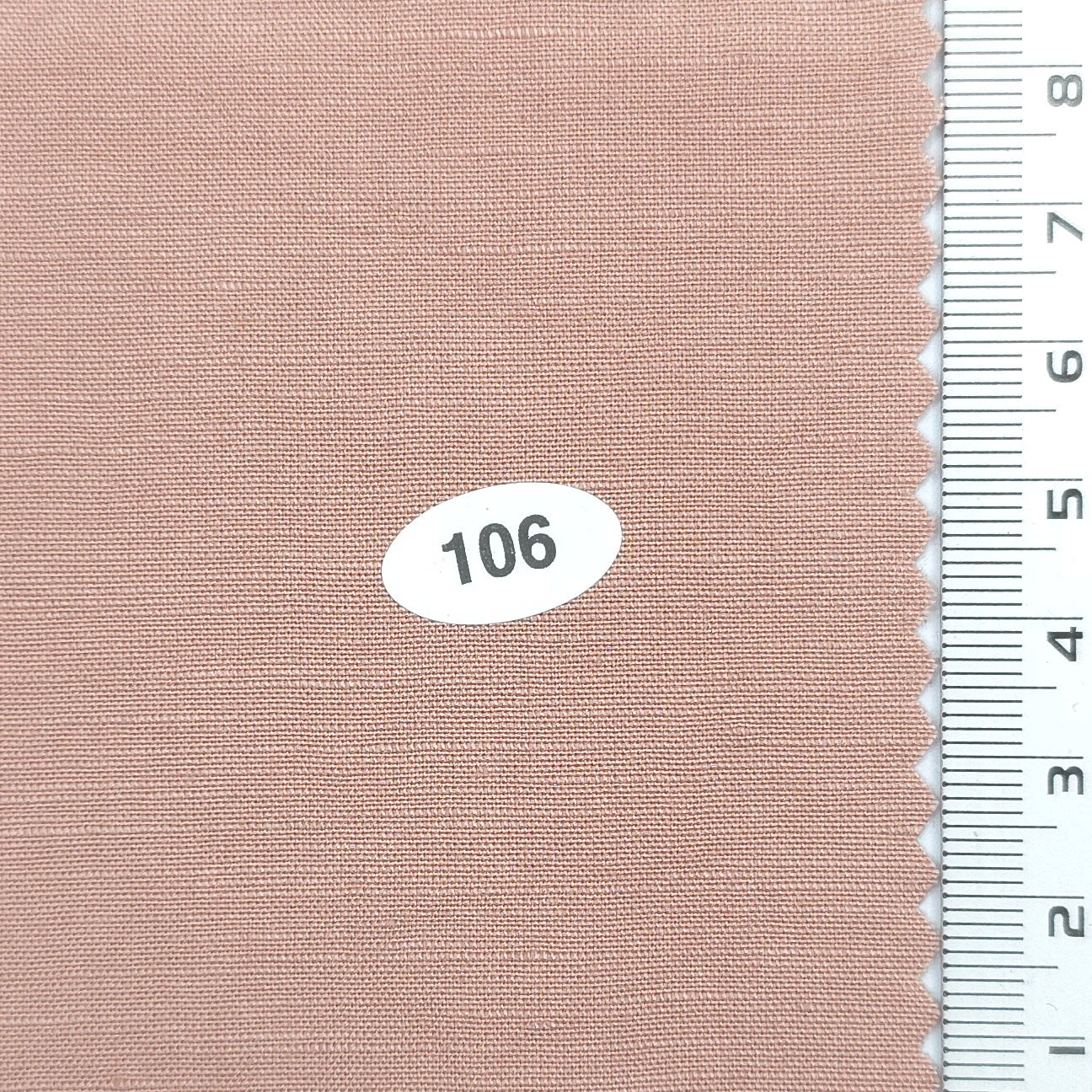 1: Light Gray-2: Slate Gray-3: Warm Gray-4: Dark Green-5: Peach - Linen Textured LR Woven Fabric - FAB 1853