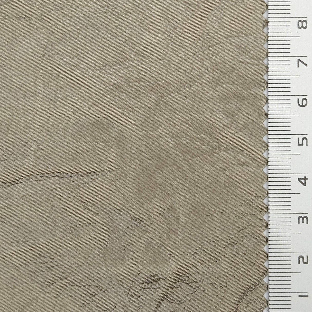 Solid Crease Satin Polyester Woven Fabric - FAB1791 - 1.Light grey-2.White-3.Cream-4.Ivory-5.Tan-6.Taupe-7.Medium grey-8.Camel brown-9.Dark brown-10.Chocolate brown