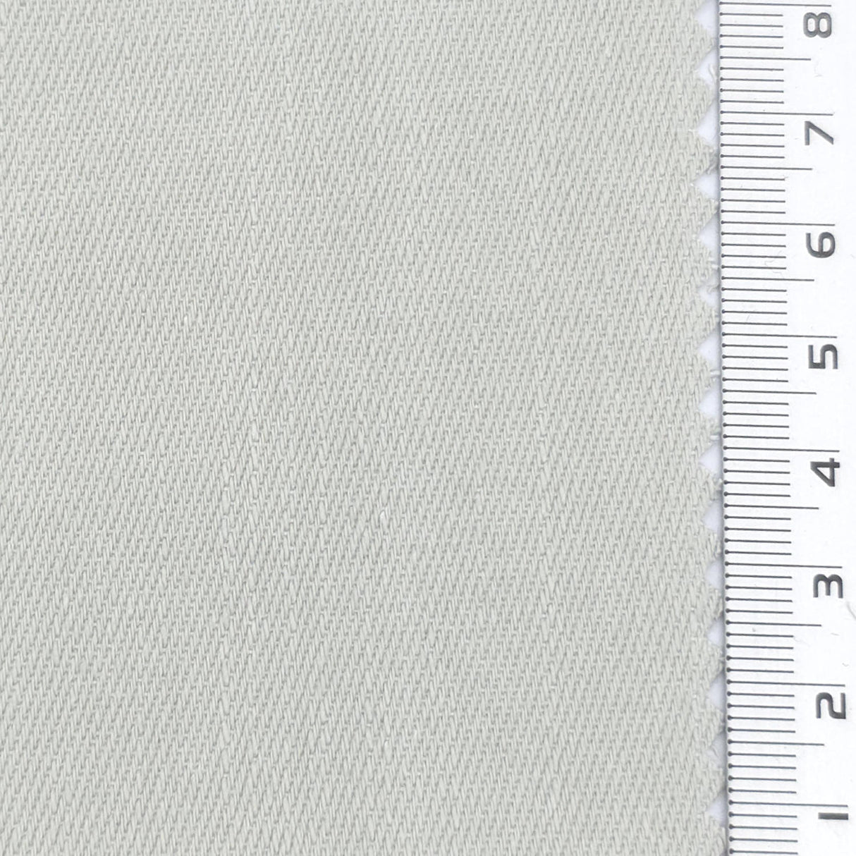Light Gray - 17 Count Slub Twill Cotton Poly Woven Fabric - FAB1885